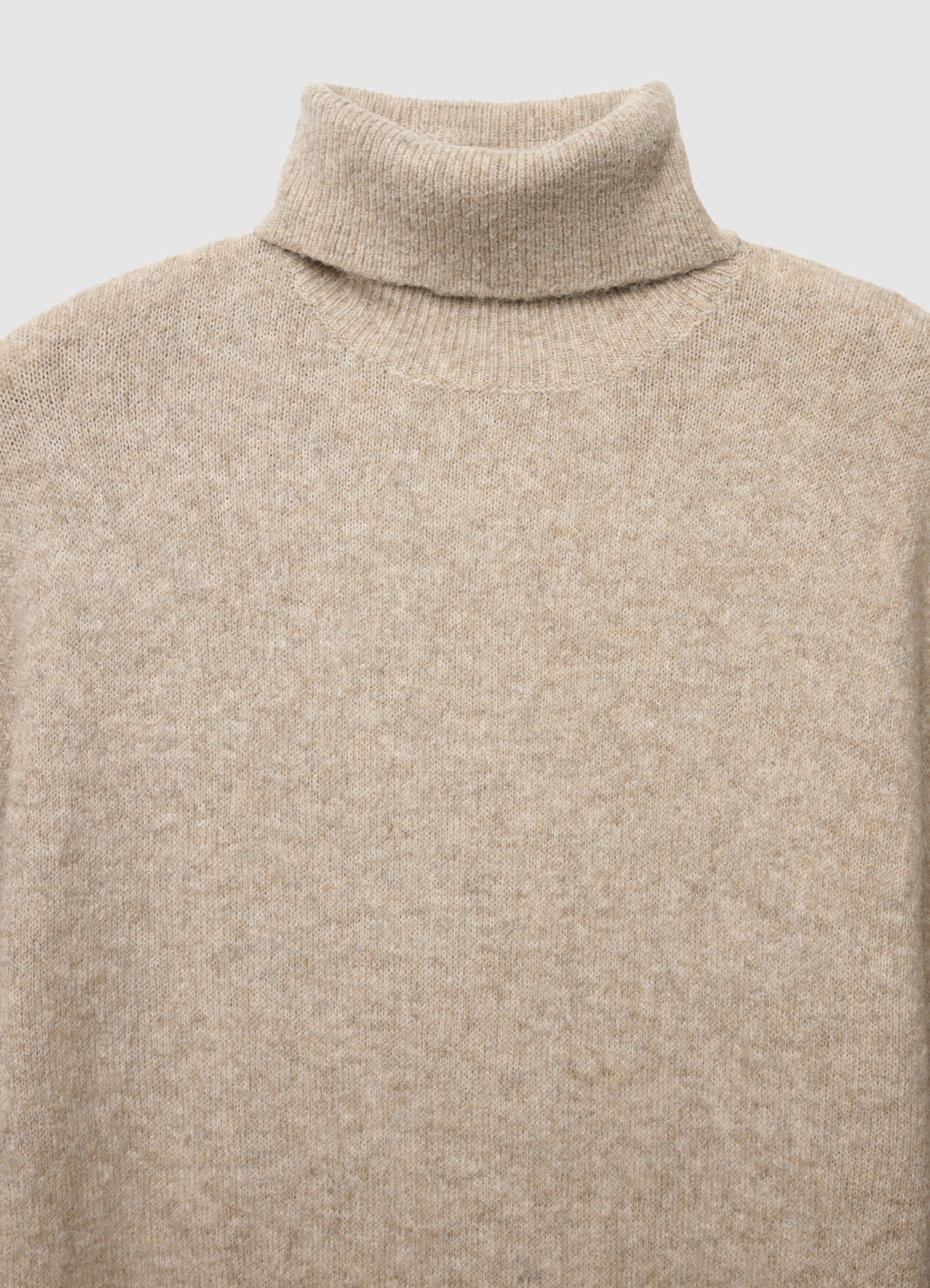 Abito dolcevita lungo in maglia - Image 5