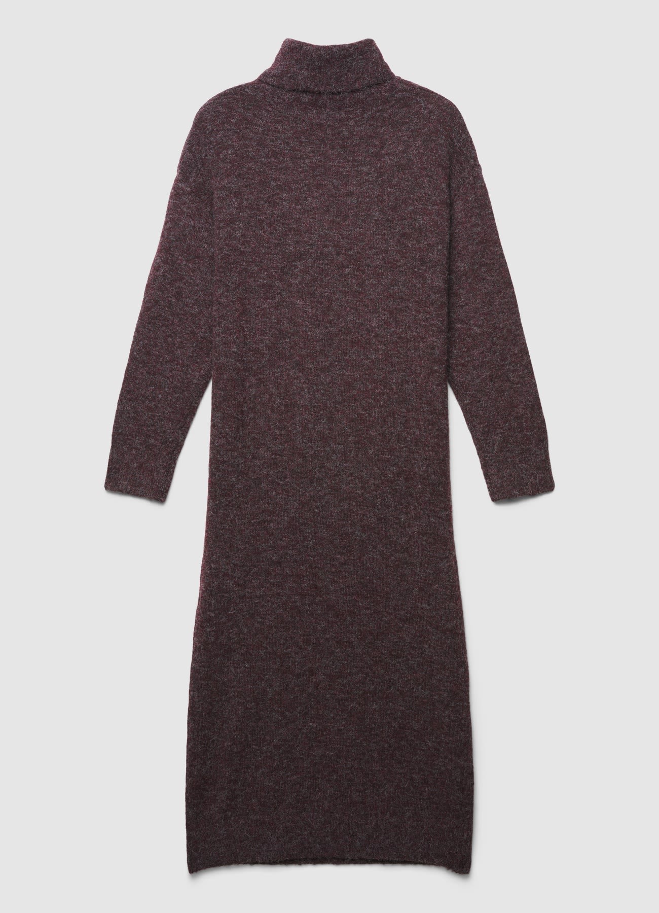 Abito dolcevita lungo in maglia - Image 6