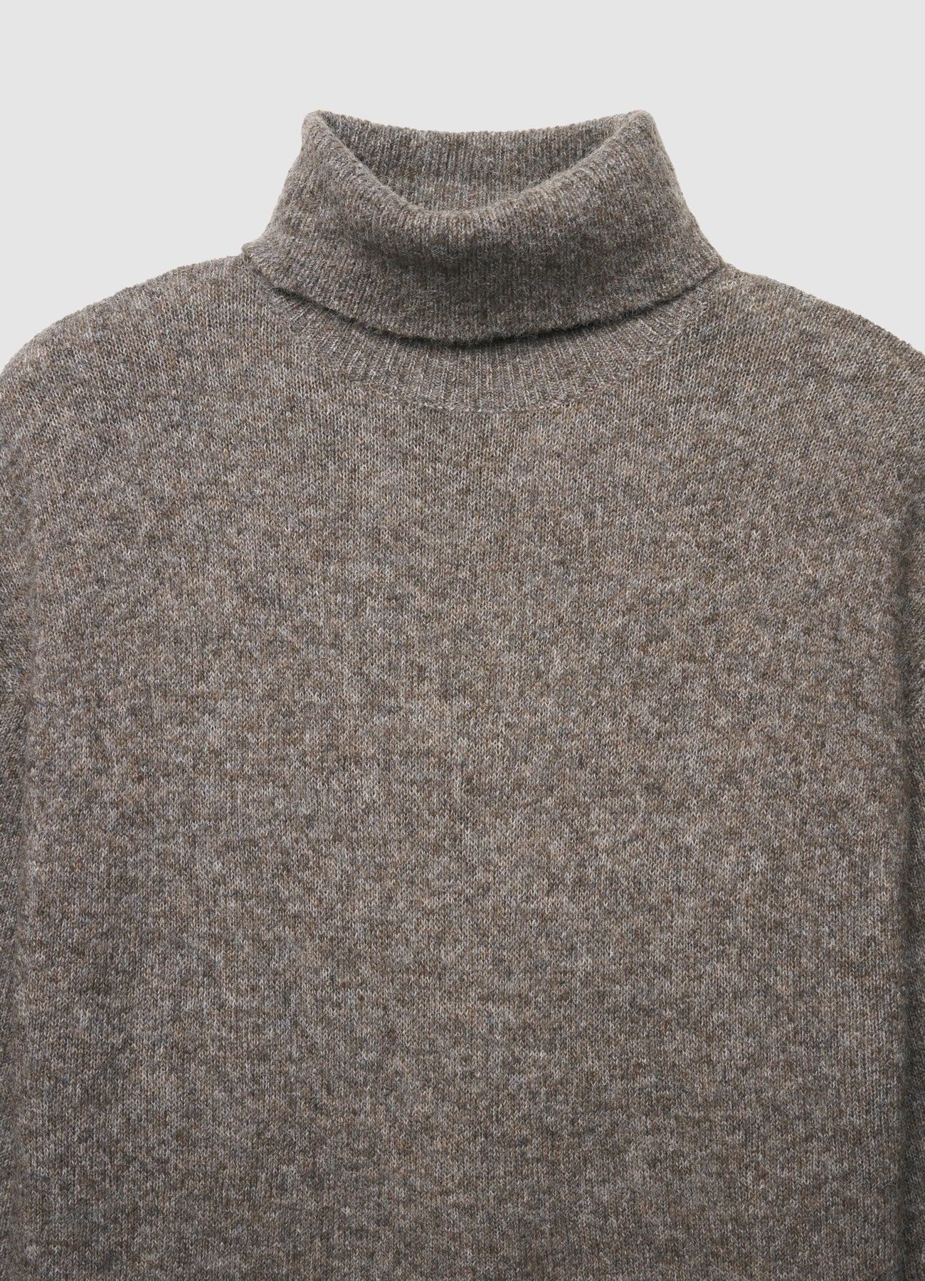 Abito dolcevita lungo in maglia - Image 6