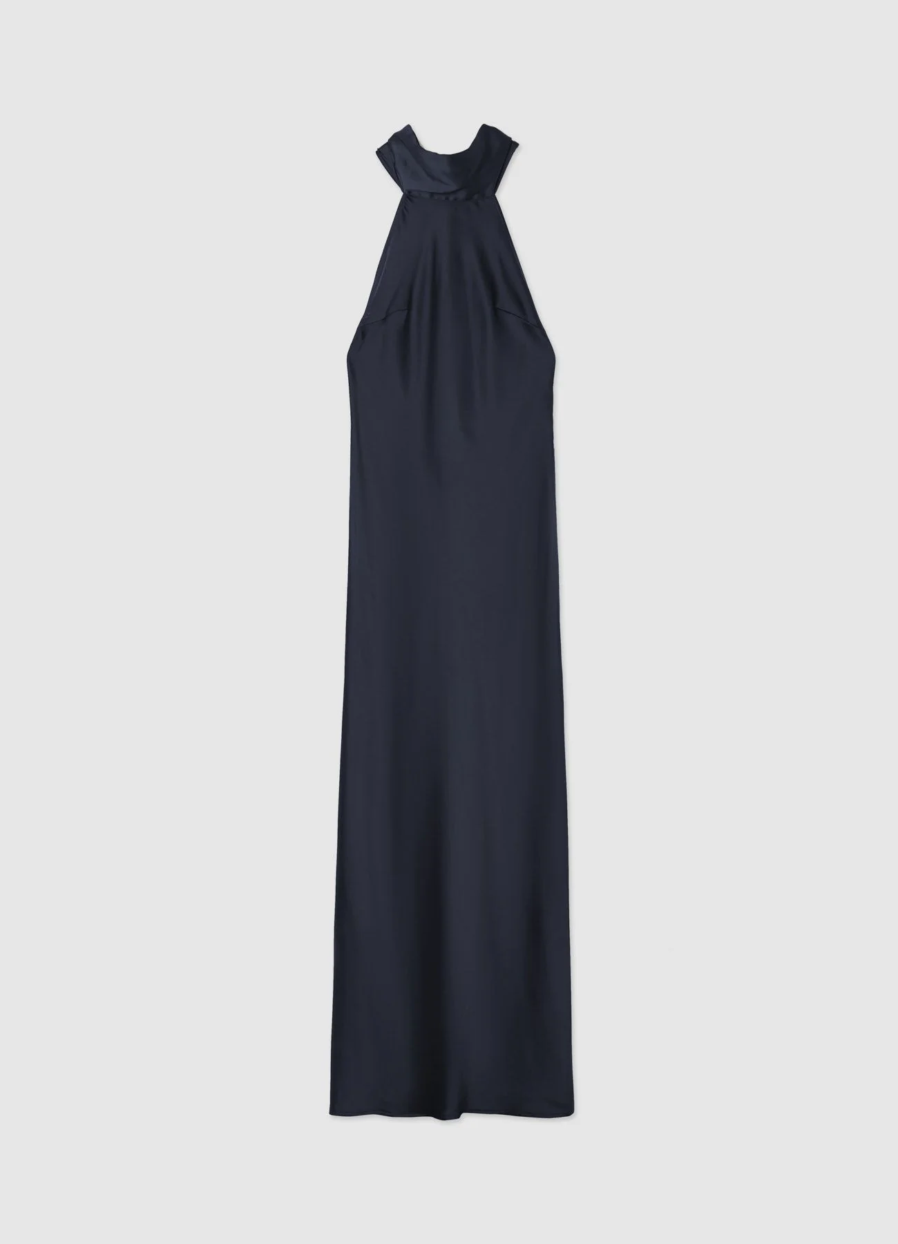 Abito halterneck simil satin - Image 4