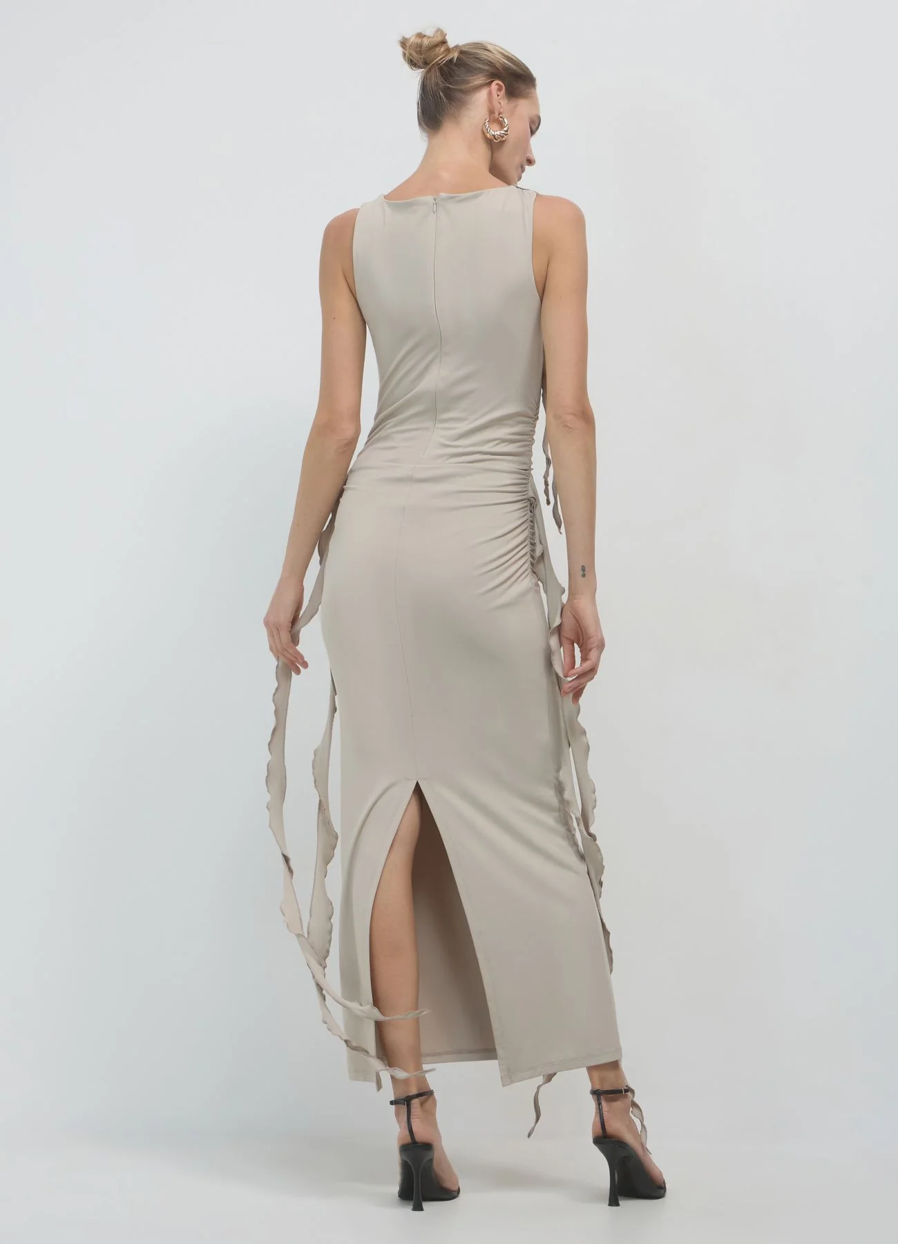 Abito lungo frill - Image 3