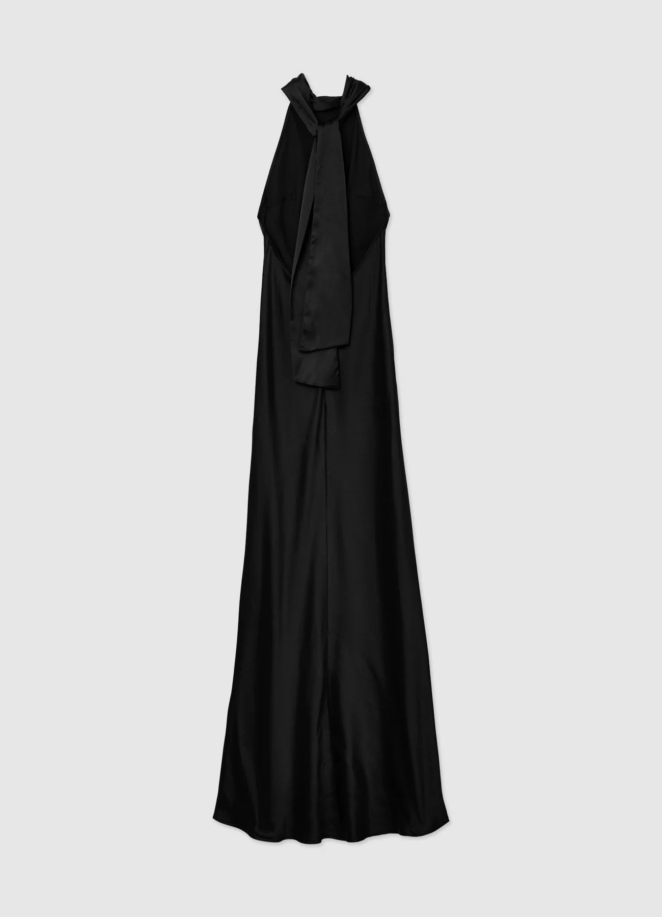 Abito lungo halterneck simil satin - Image 5