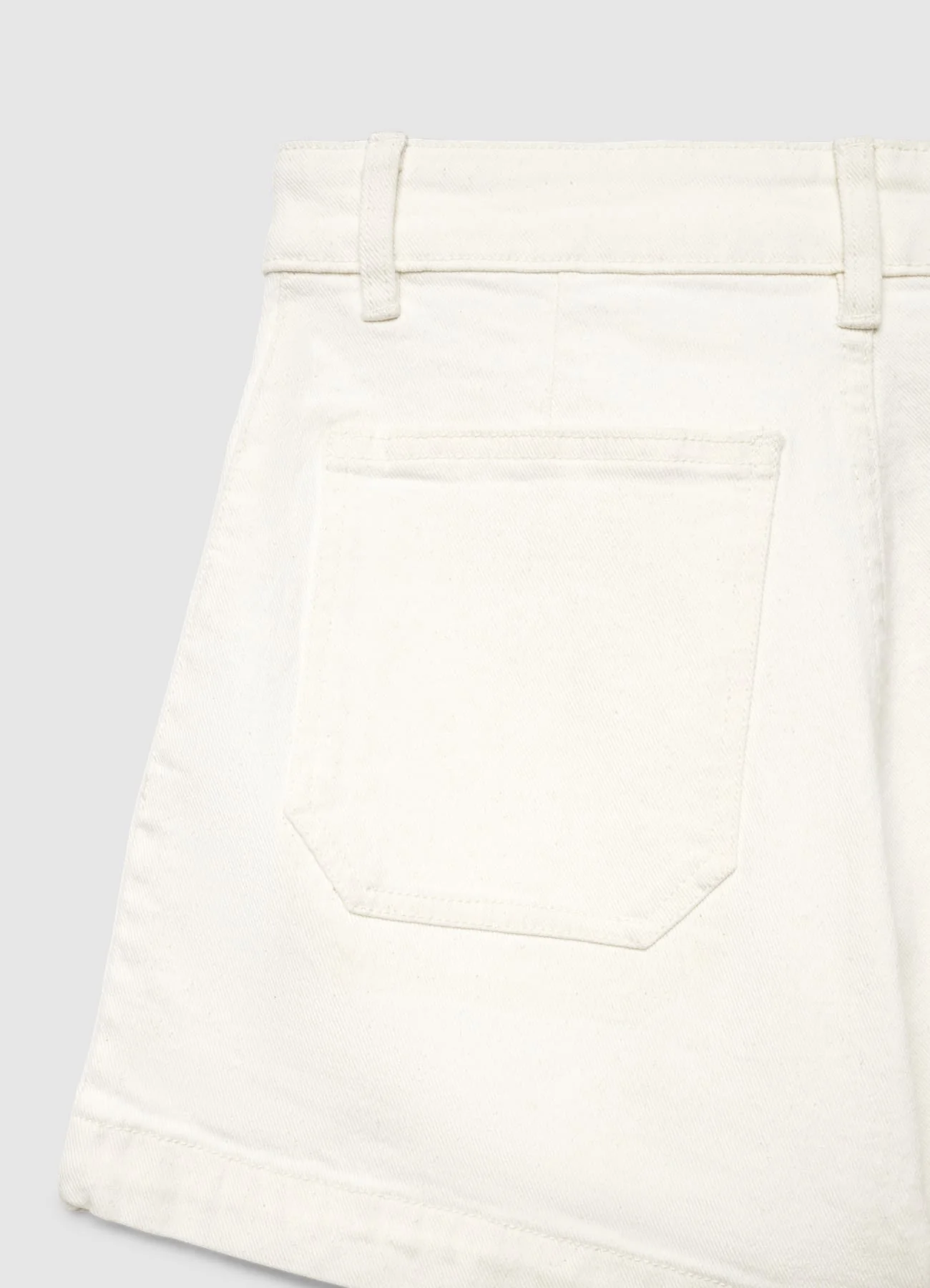 Bermuda in denim vita alta - Image 3