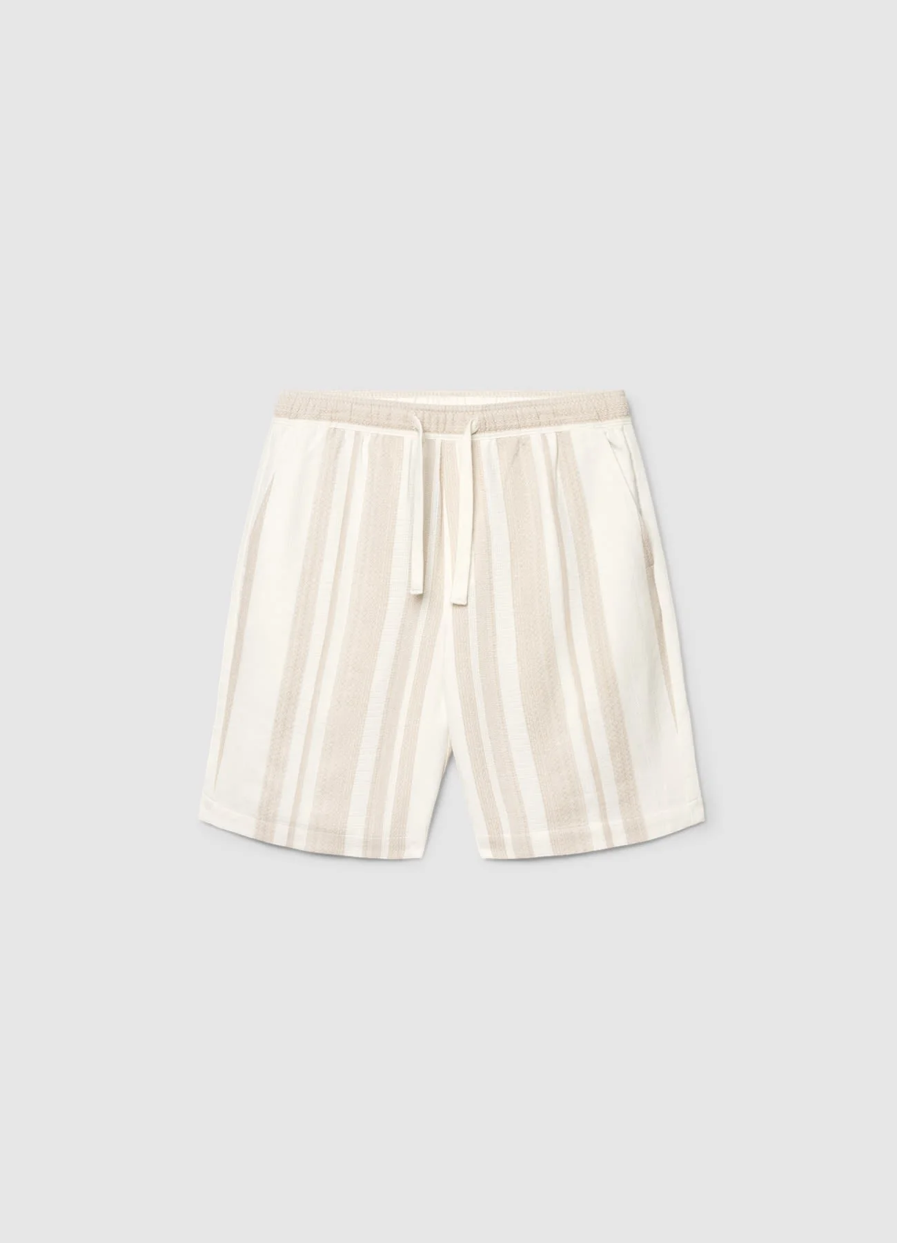 Bermuda jacquard a righe - Image 4
