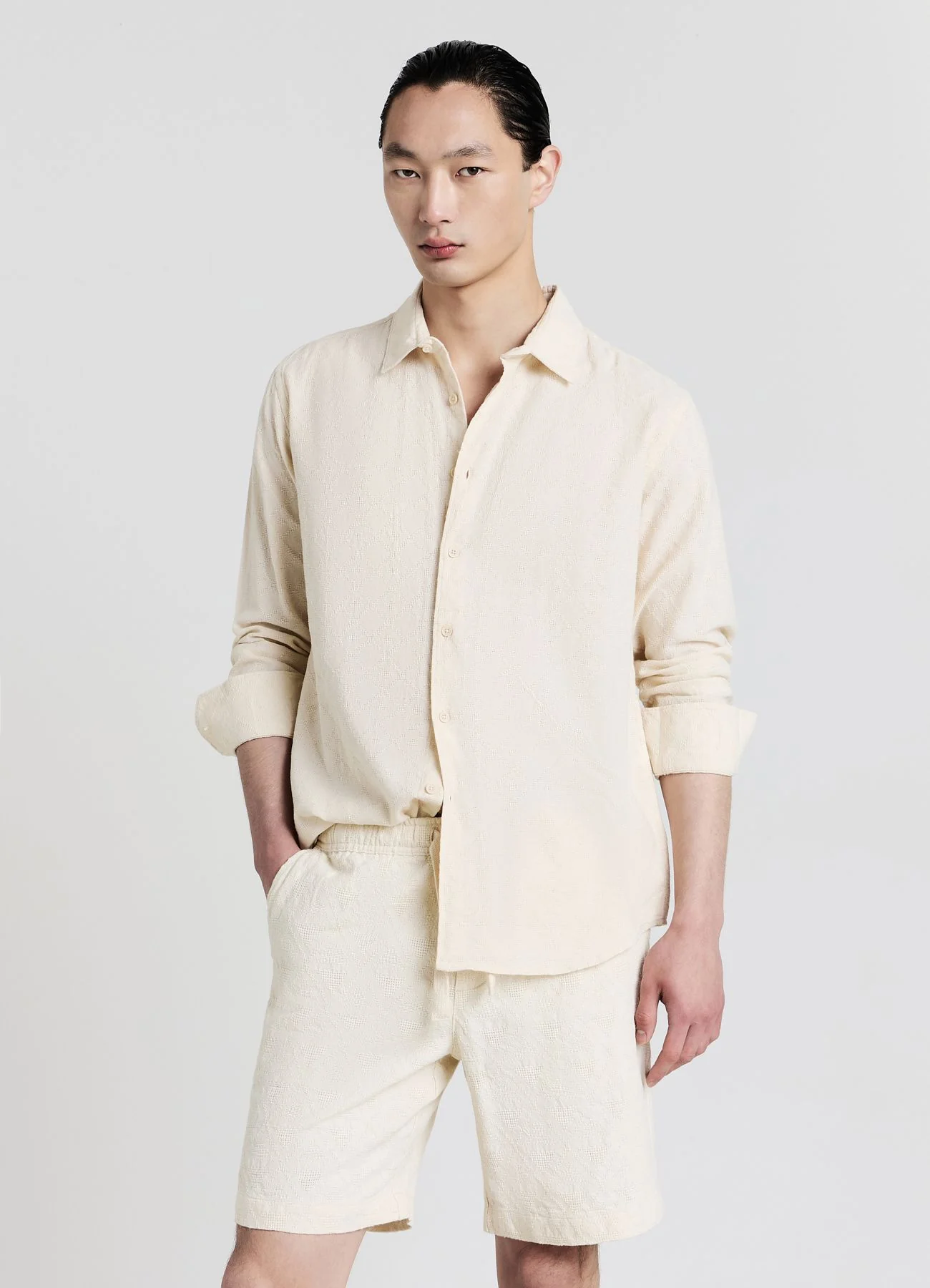 Bermuda jacquard rombo - Image 4