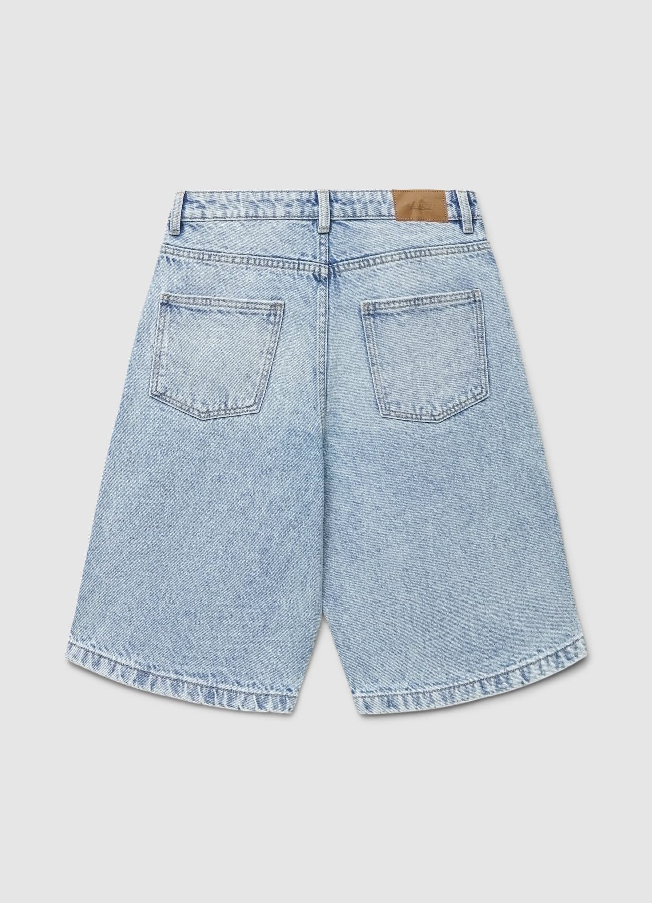 Bermuda jeans a cinque tasche - Image 4
