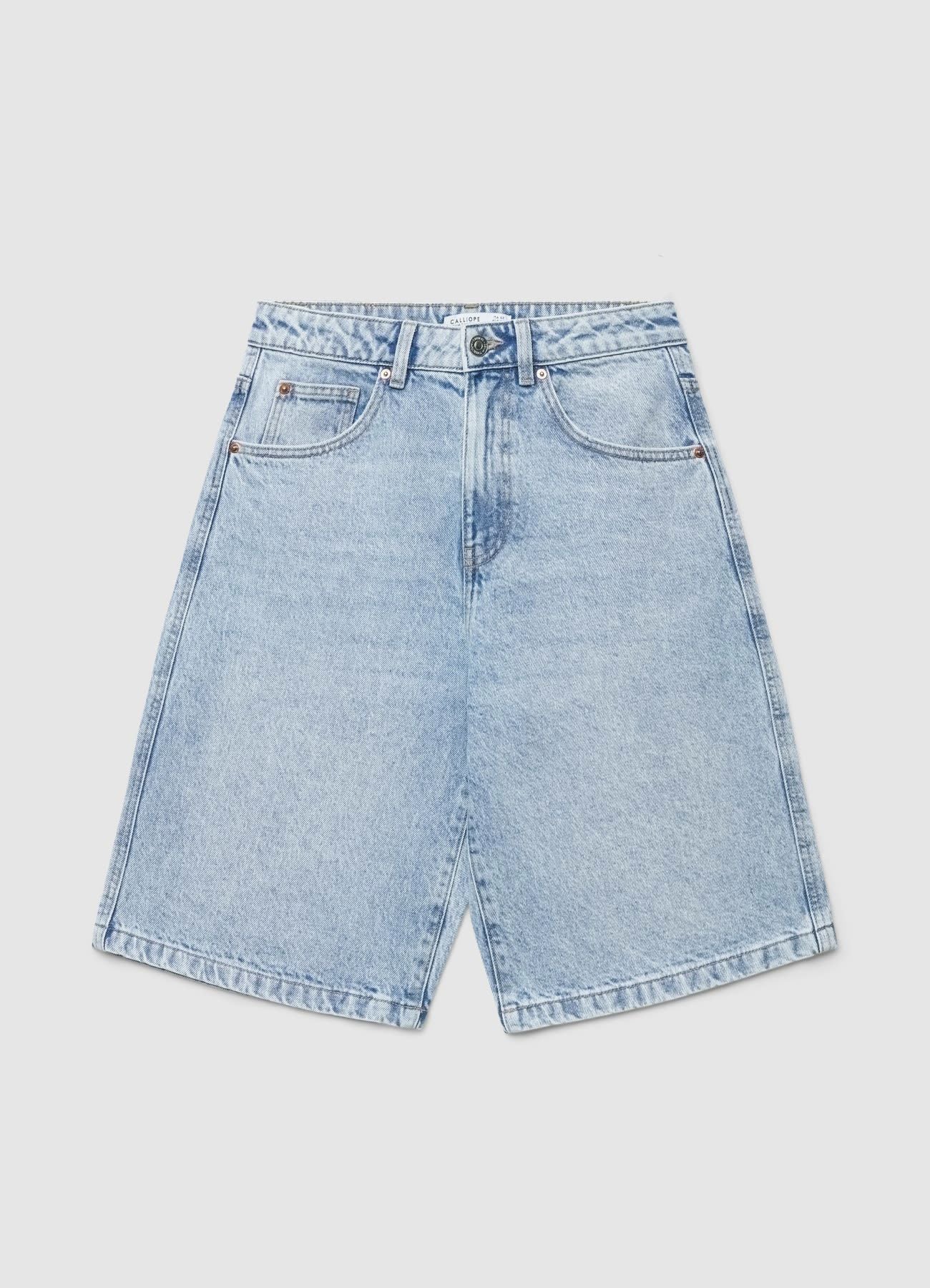 Bermuda jeans a cinque tasche - Image 5