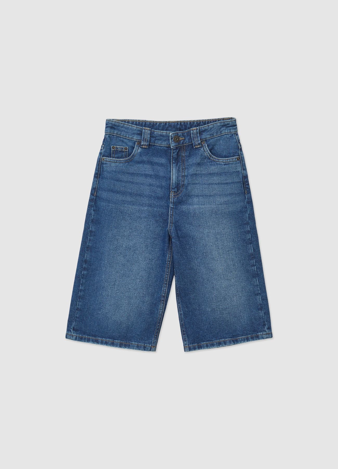 Bermuda jeans cinque tasche