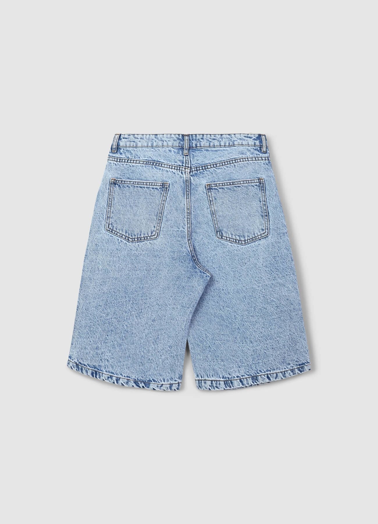 Bermuda lungo in denim - Image 6