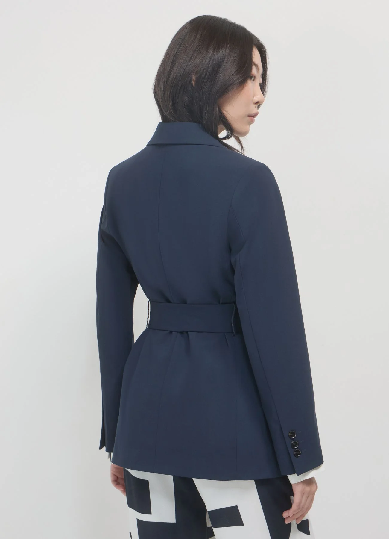 Blazer con cintura - Image 3