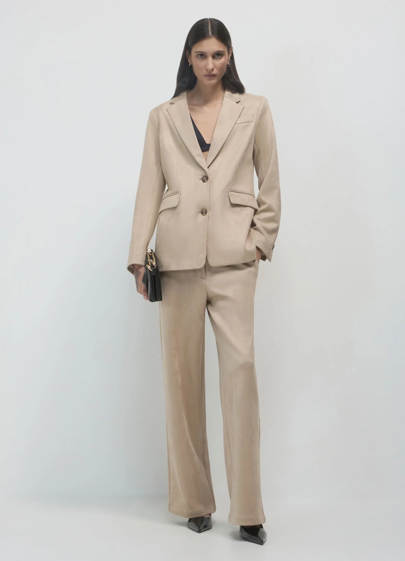 Blazer effetto daino - Image 2