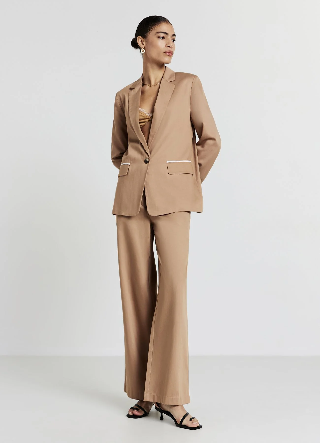 Blazer monopetto sfoderato