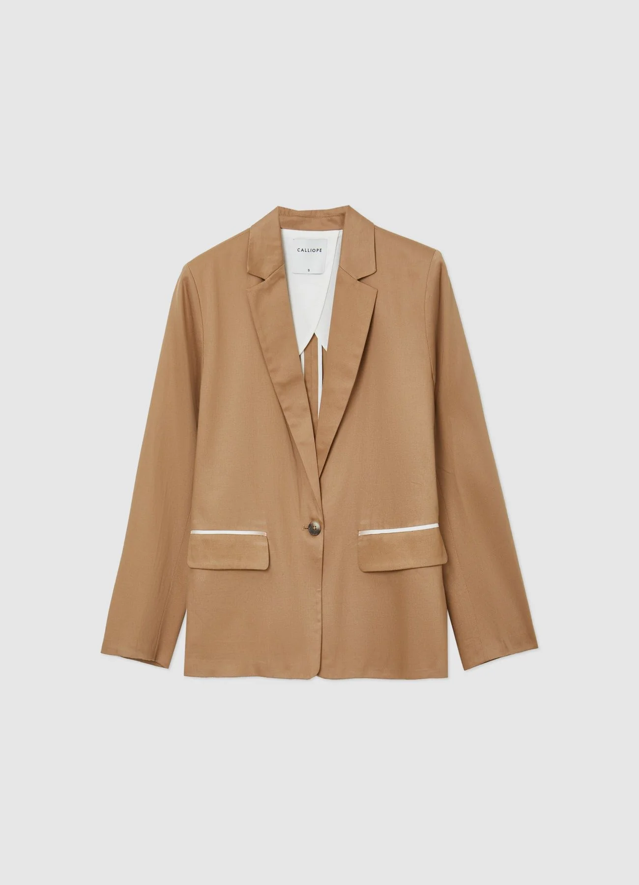 Blazer monopetto sfoderato - Image 4