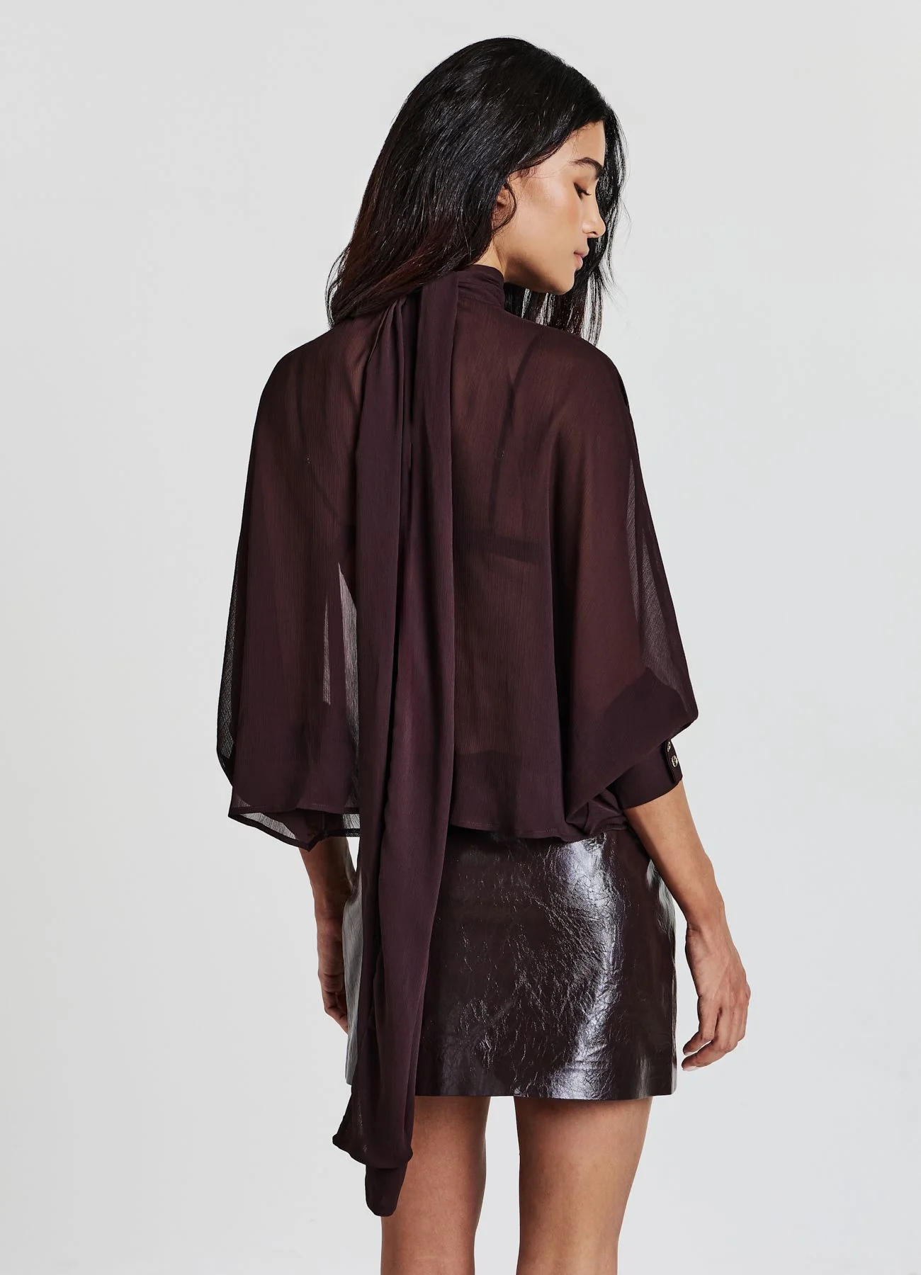 Blusa a mantella - Image 3