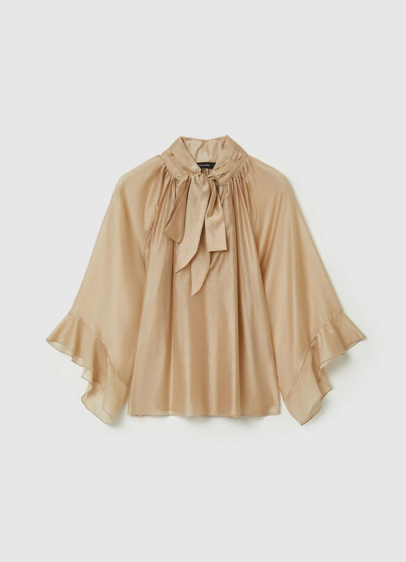 Blusa ampia con rouches - Image 5