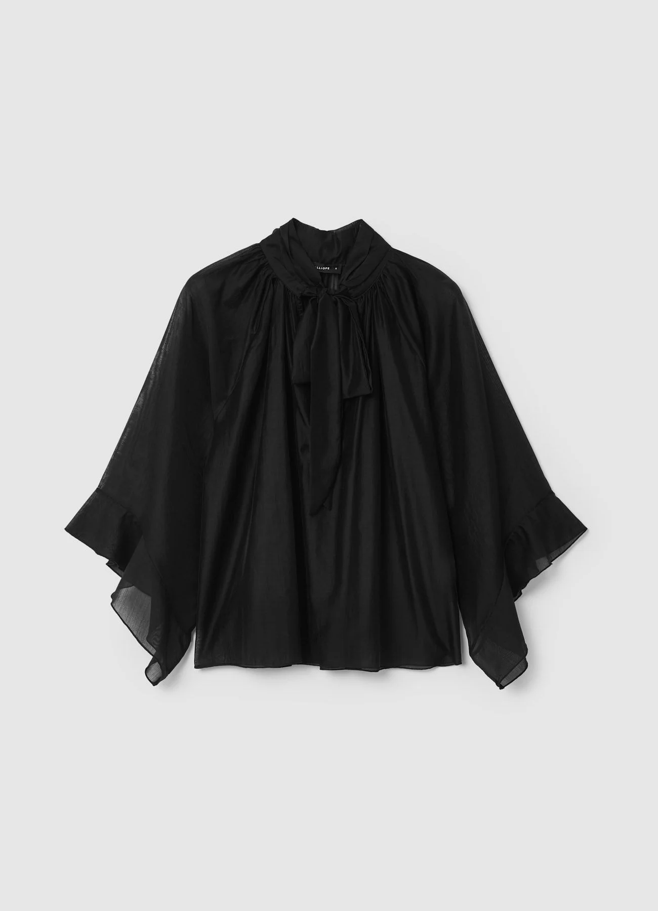 Blusa ampia con rouches - Image 5