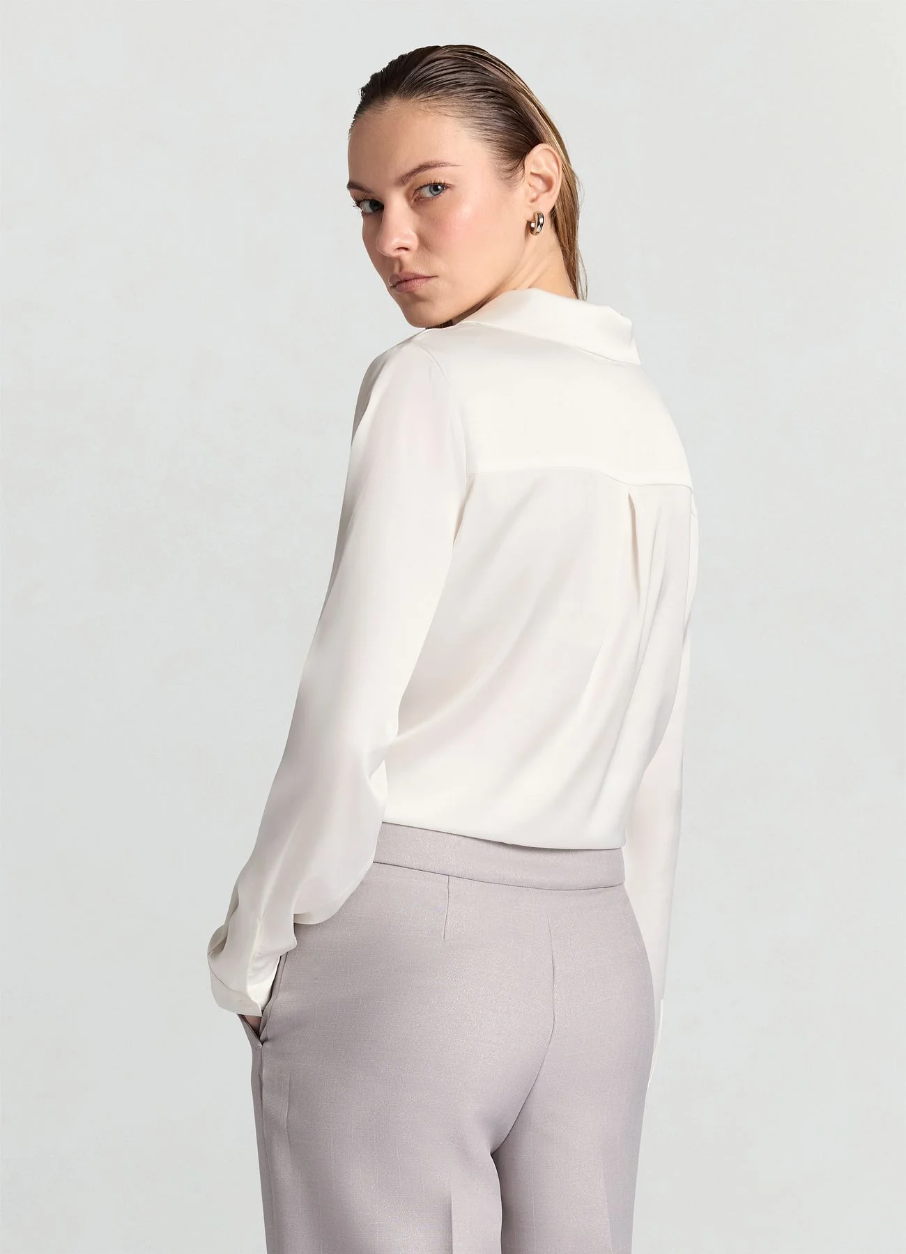 Blusa colletto rever
