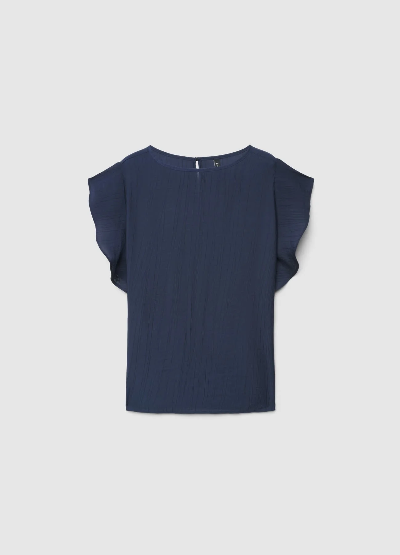 Blusa con maniche a volant - Image 4