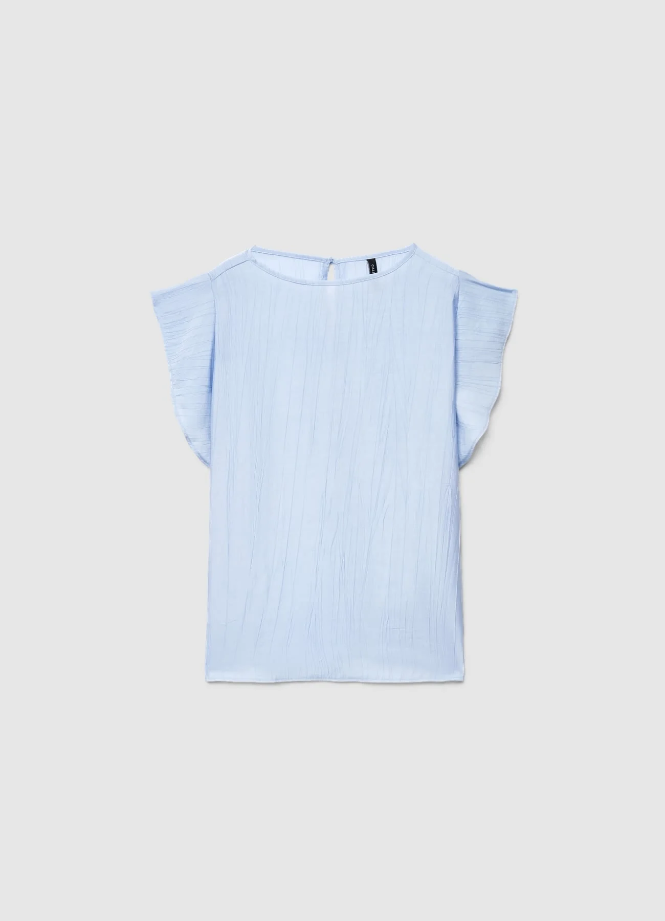 Blusa con maniche a volant - Image 4