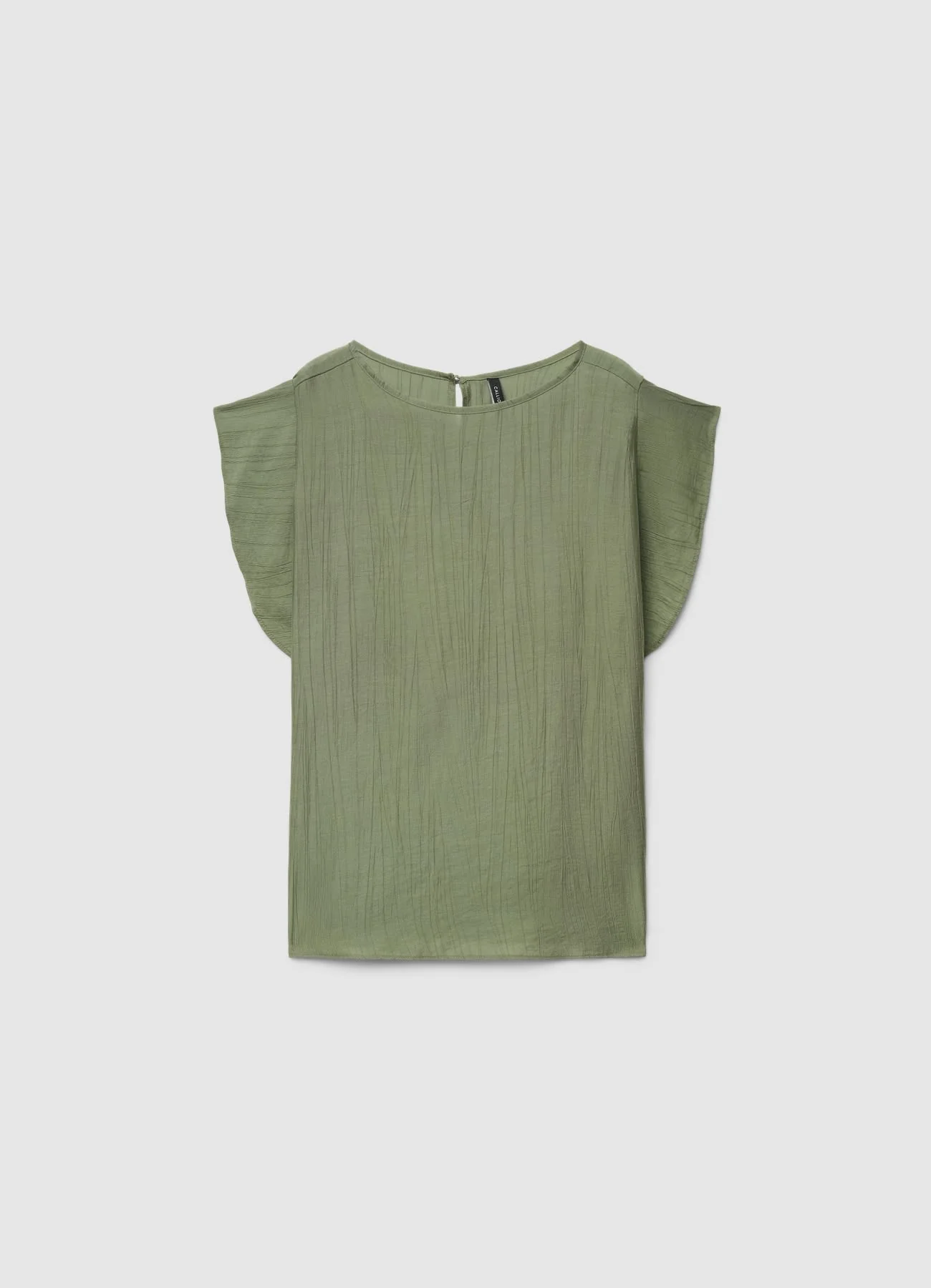 Blusa con maniche a volant - Image 4