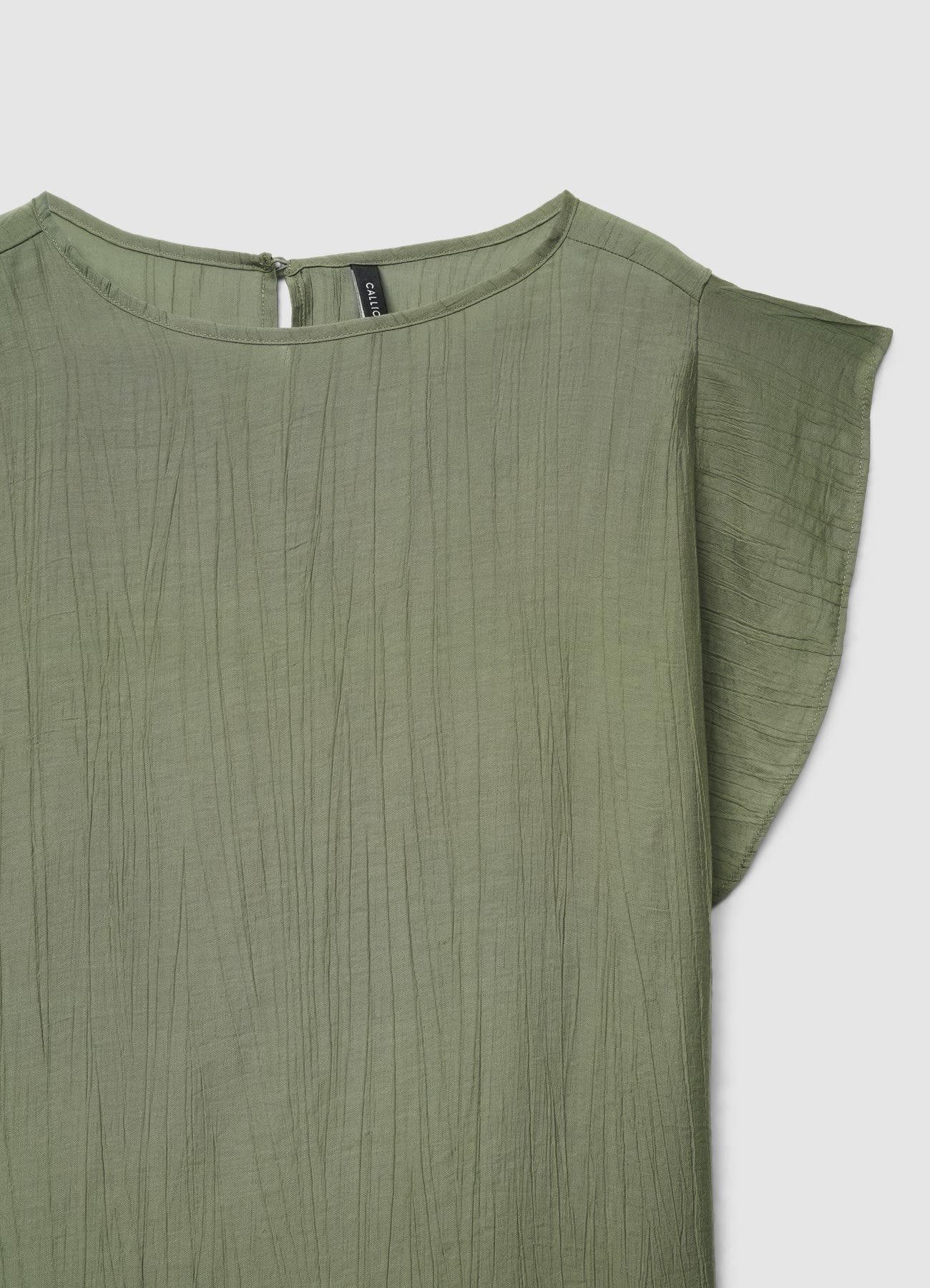 Blusa con maniche a volant - Image 6