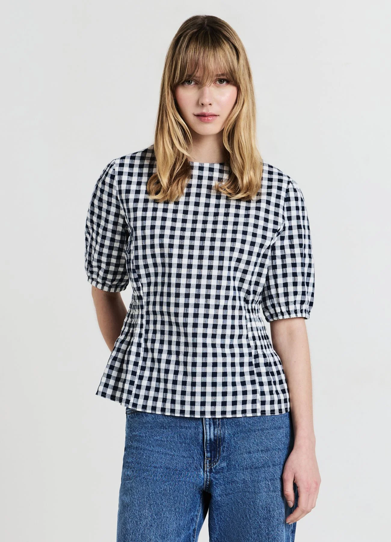 Blusa fantasia quadri - Image 3