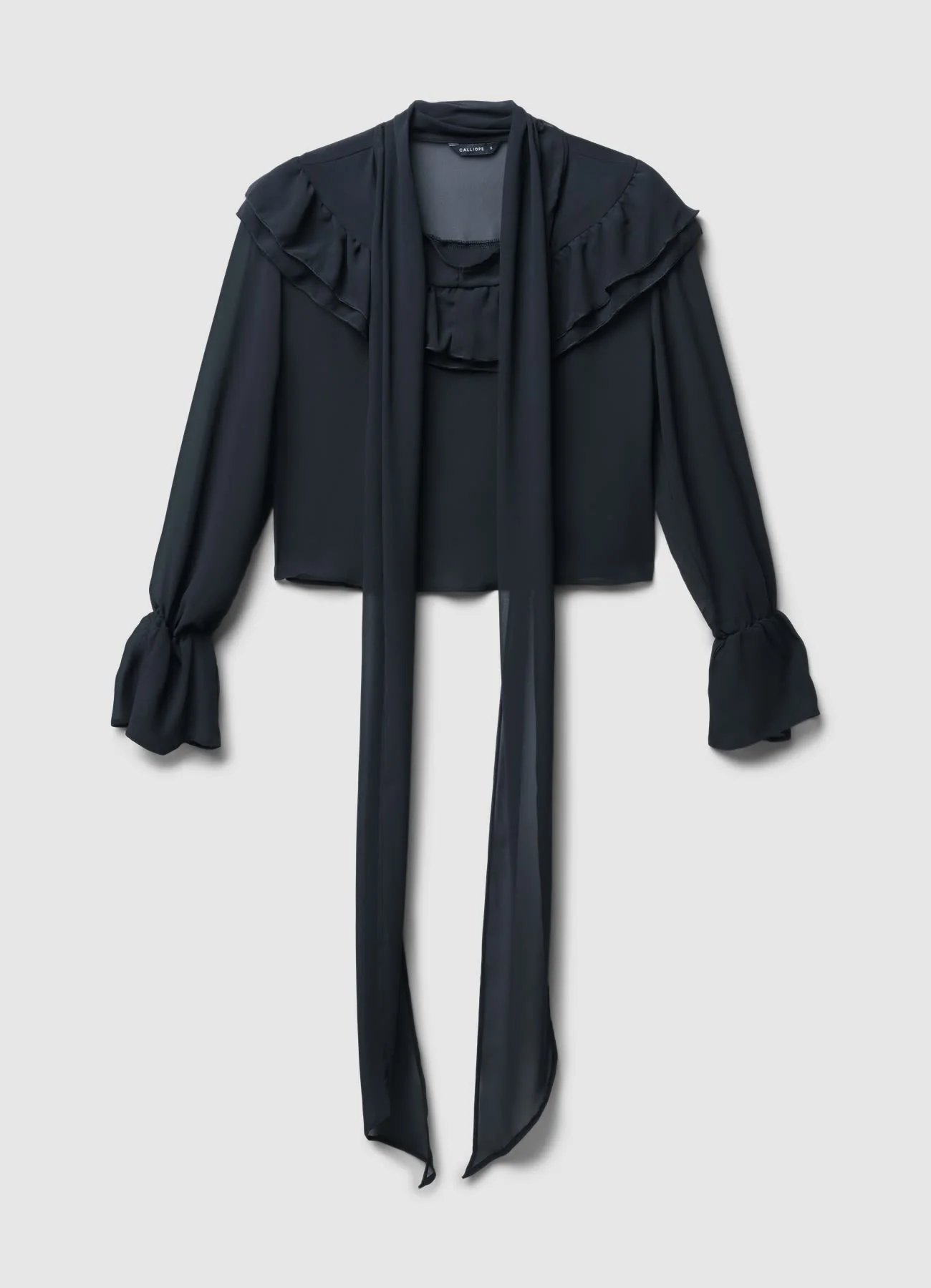 Blusa fiocco e frill - Image 4