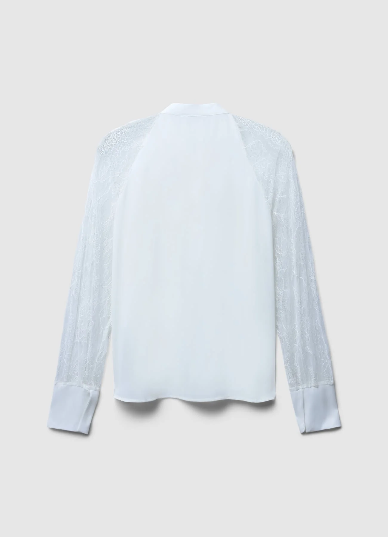 Blusa fiocco maniche pizzo - Image 5