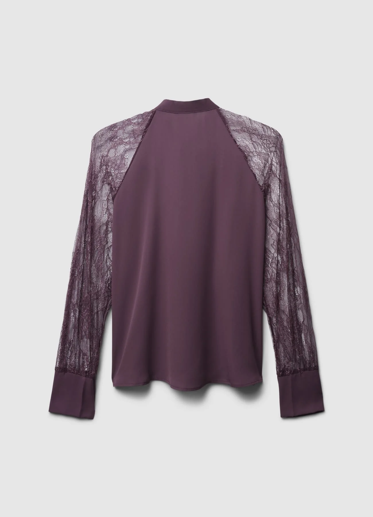 Blusa fiocco maniche pizzo - Image 6