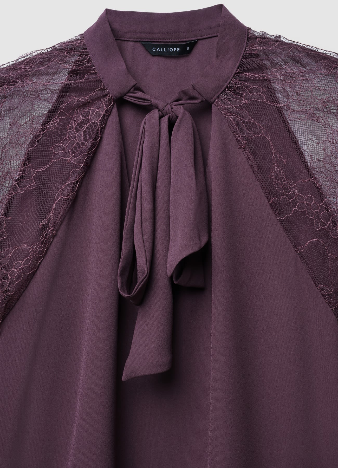 Blusa fiocco maniche pizzo - Image 7
