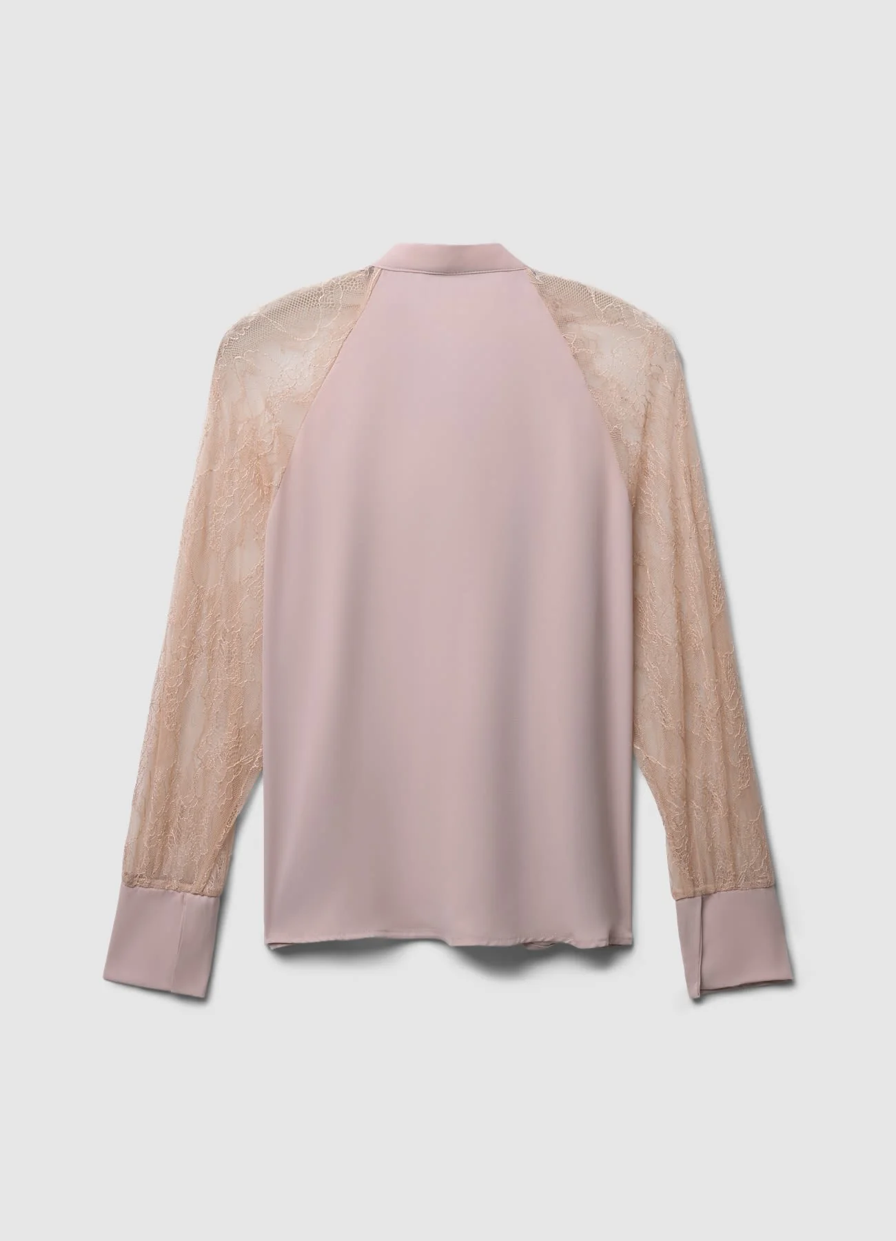 Blusa fiocco maniche pizzo - Image 5