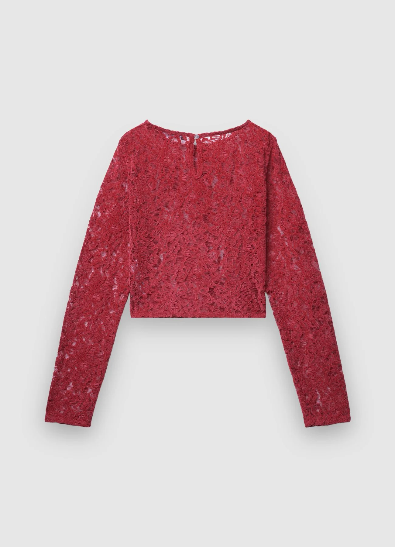 Blusa in pizzo floccato - Image 6
