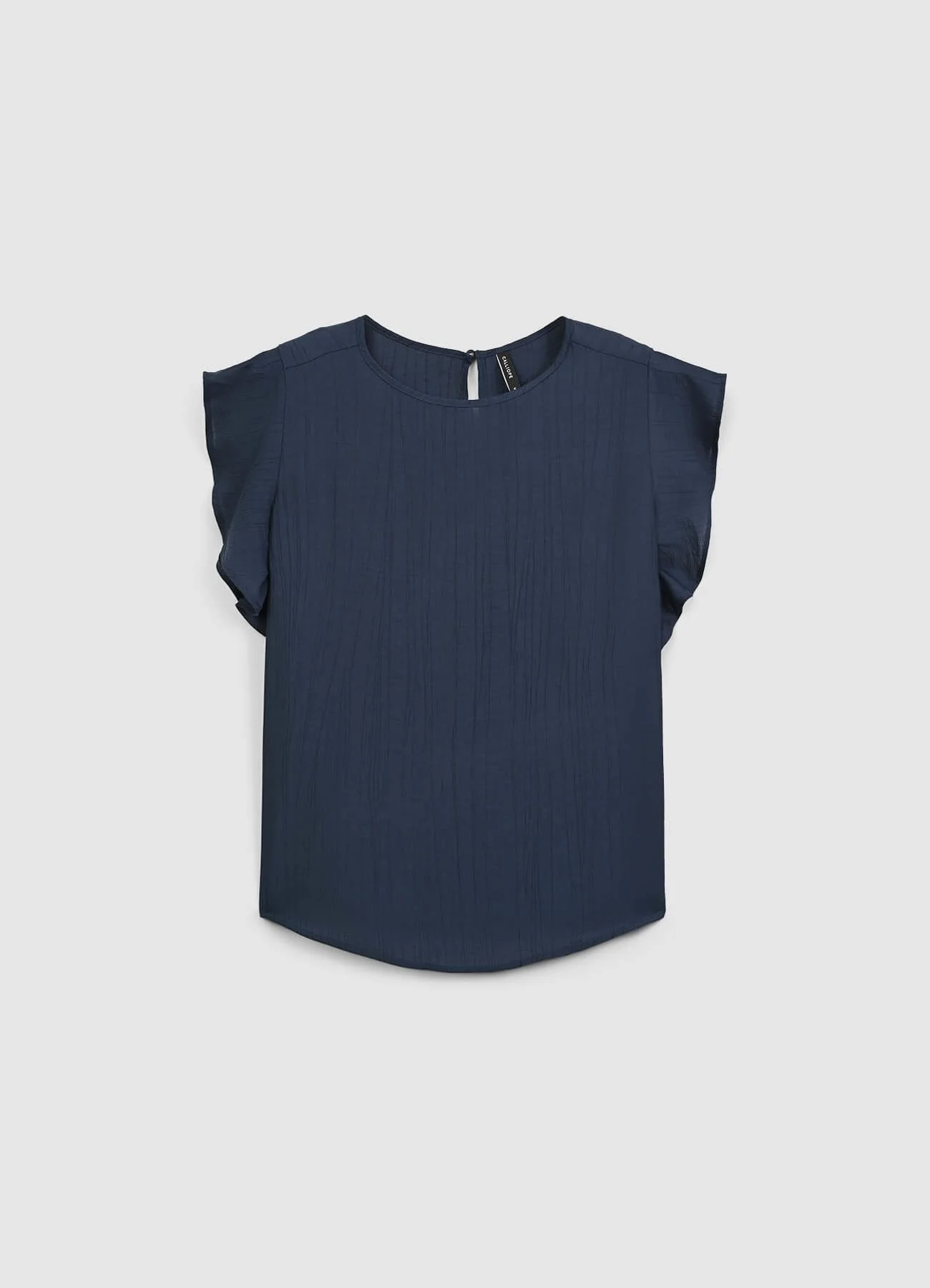 Blusa maniche con rouches - Image 5