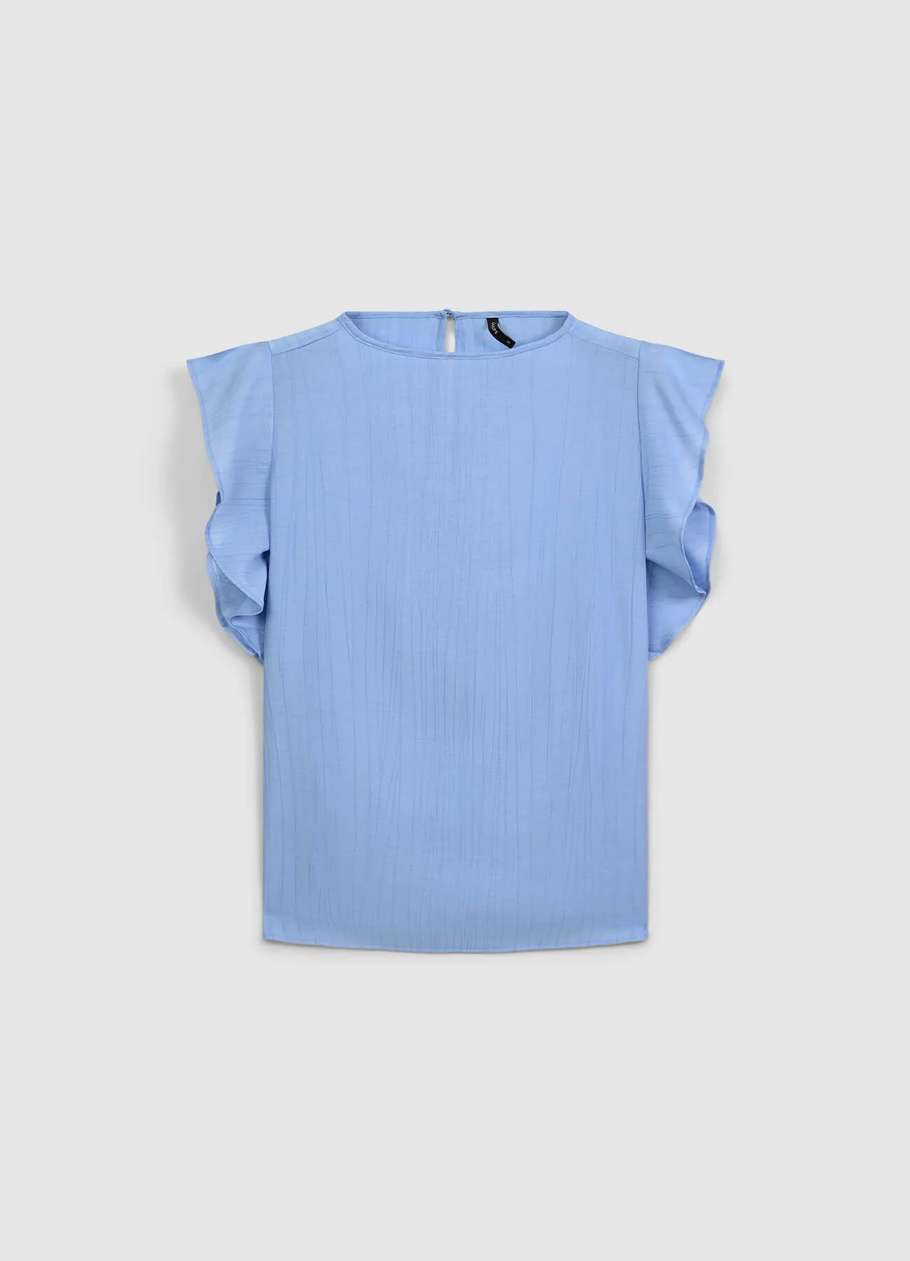 Blusa maniche con rouches - Image 4
