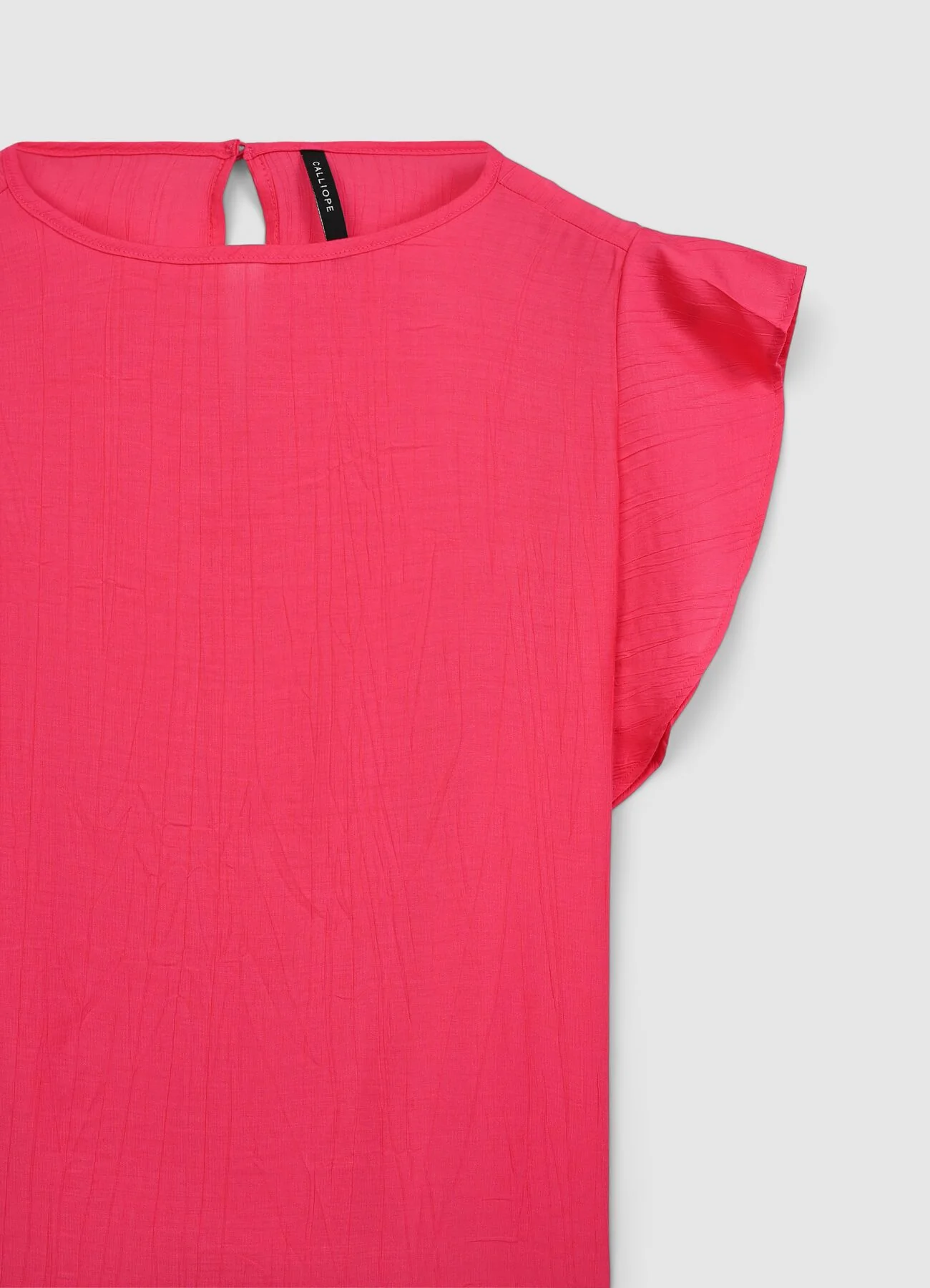 Blusa maniche con rouches - Image 5