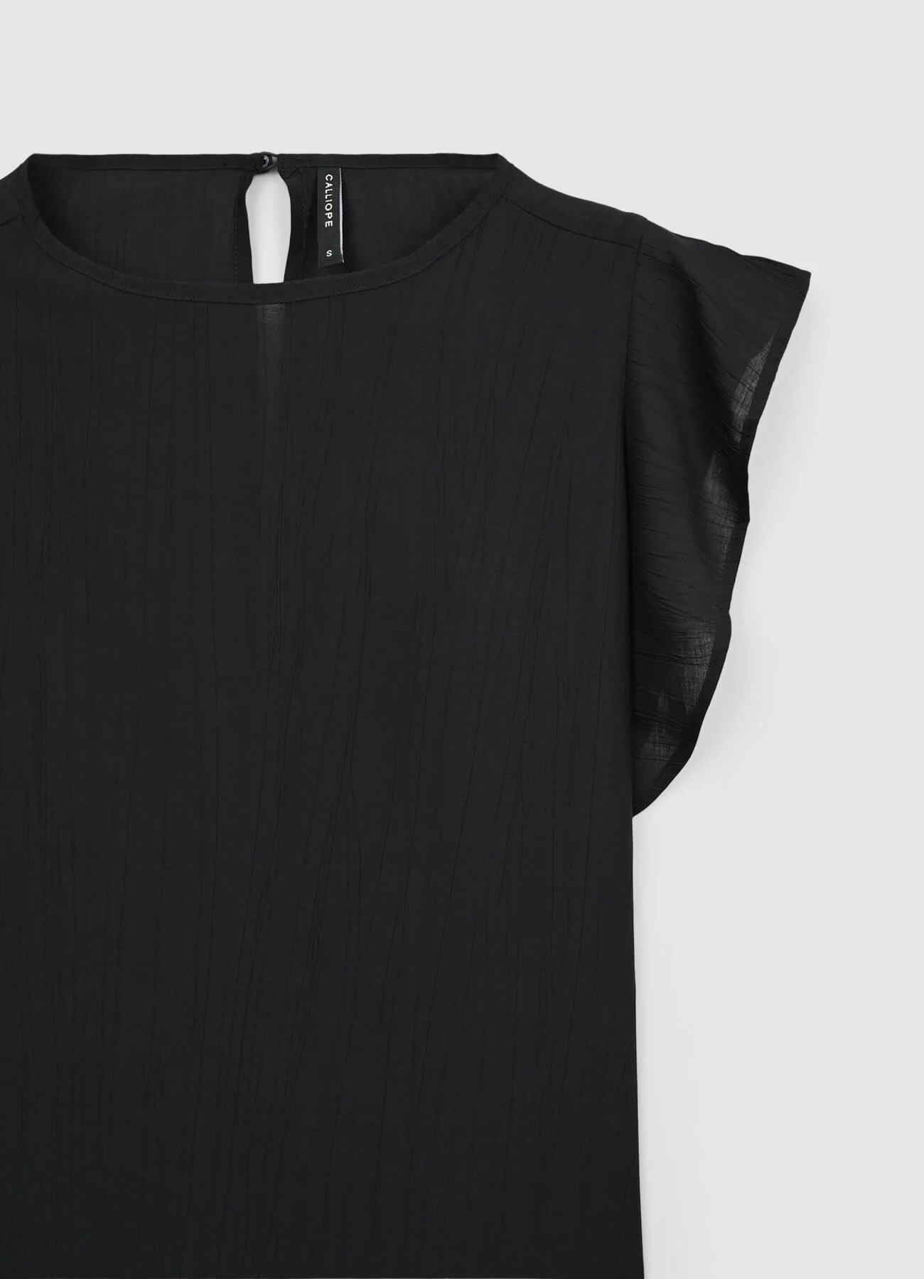 Blusa maniche con rouches - Image 6