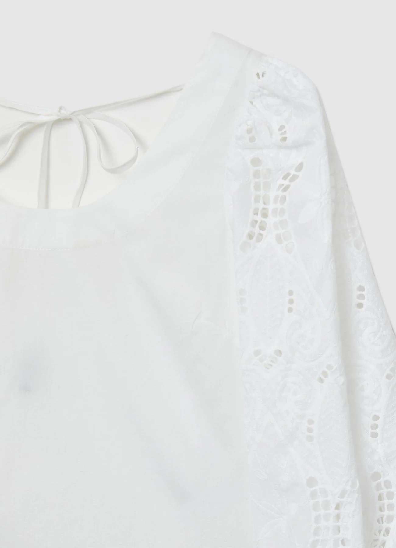 Blusa maniche sangallo - Image 4