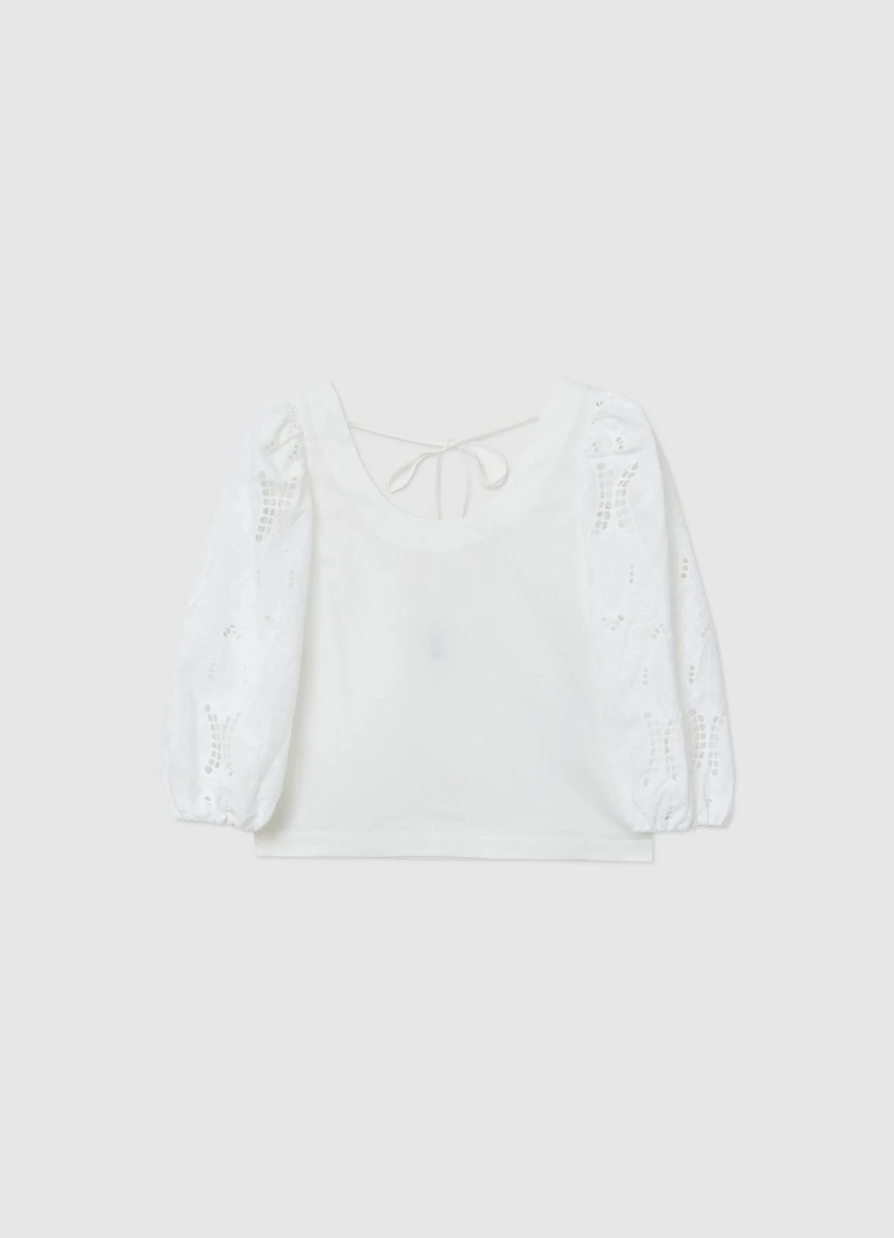 Blusa maniche sangallo - Image 6
