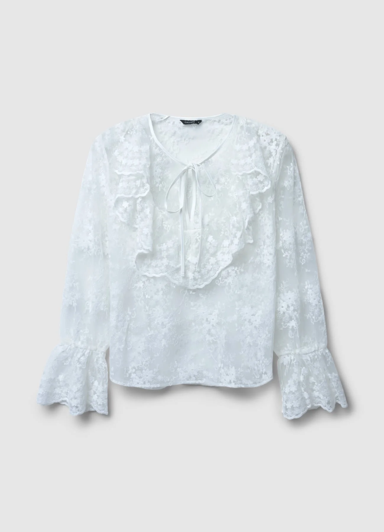 Blusa pizzo frill - Image 4