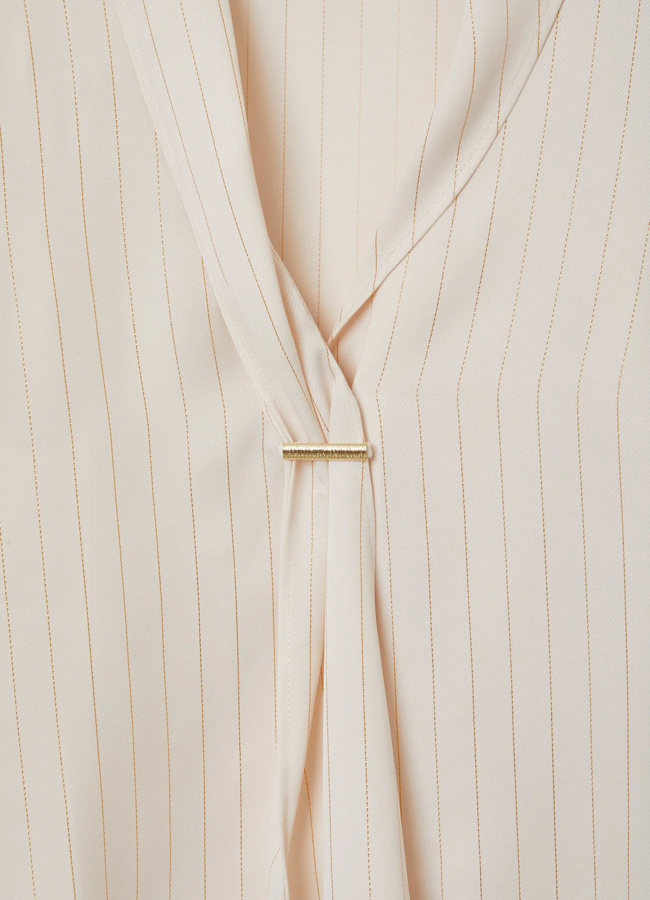 Blusa rever sciallato fermaglio - Image 6