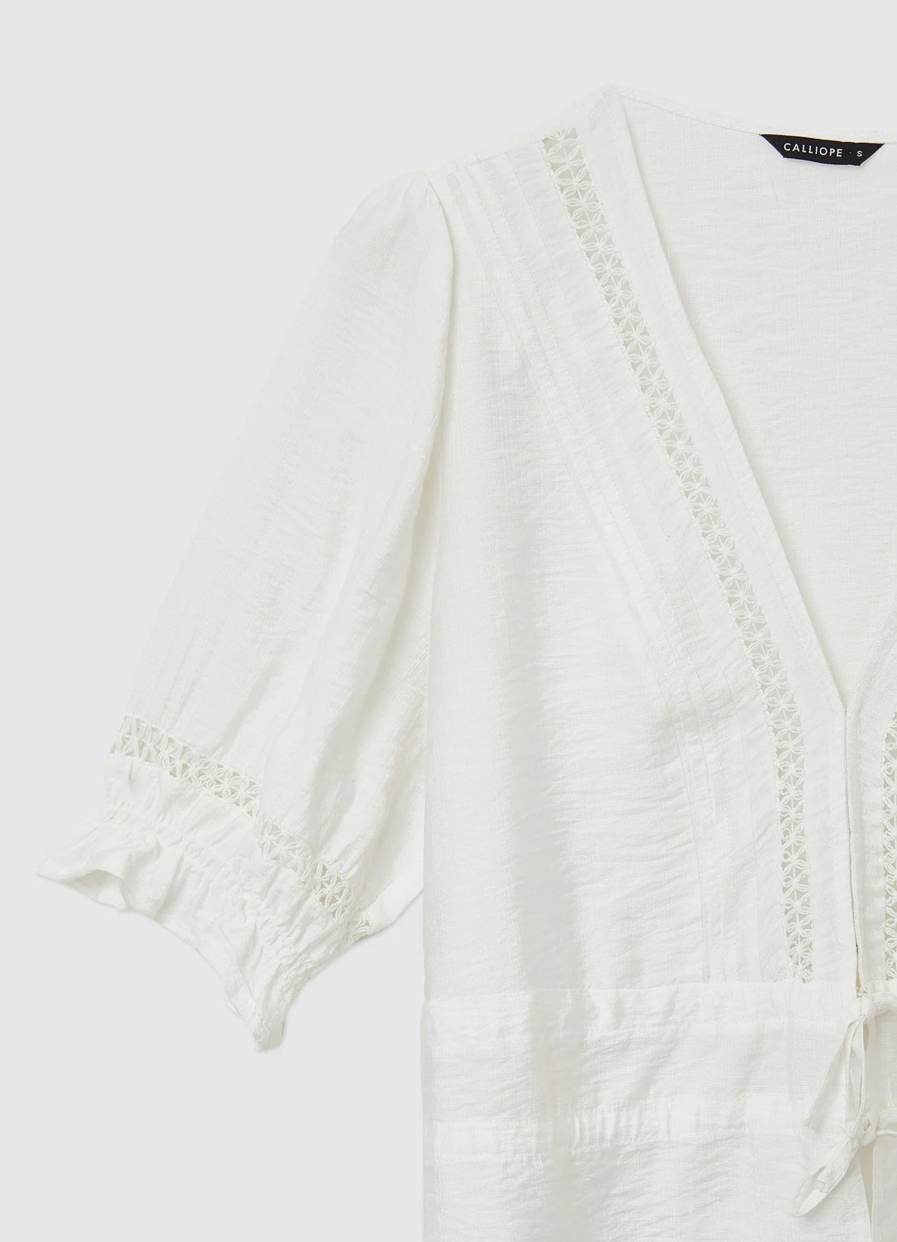 Blusa ricamo a jour - Image 6