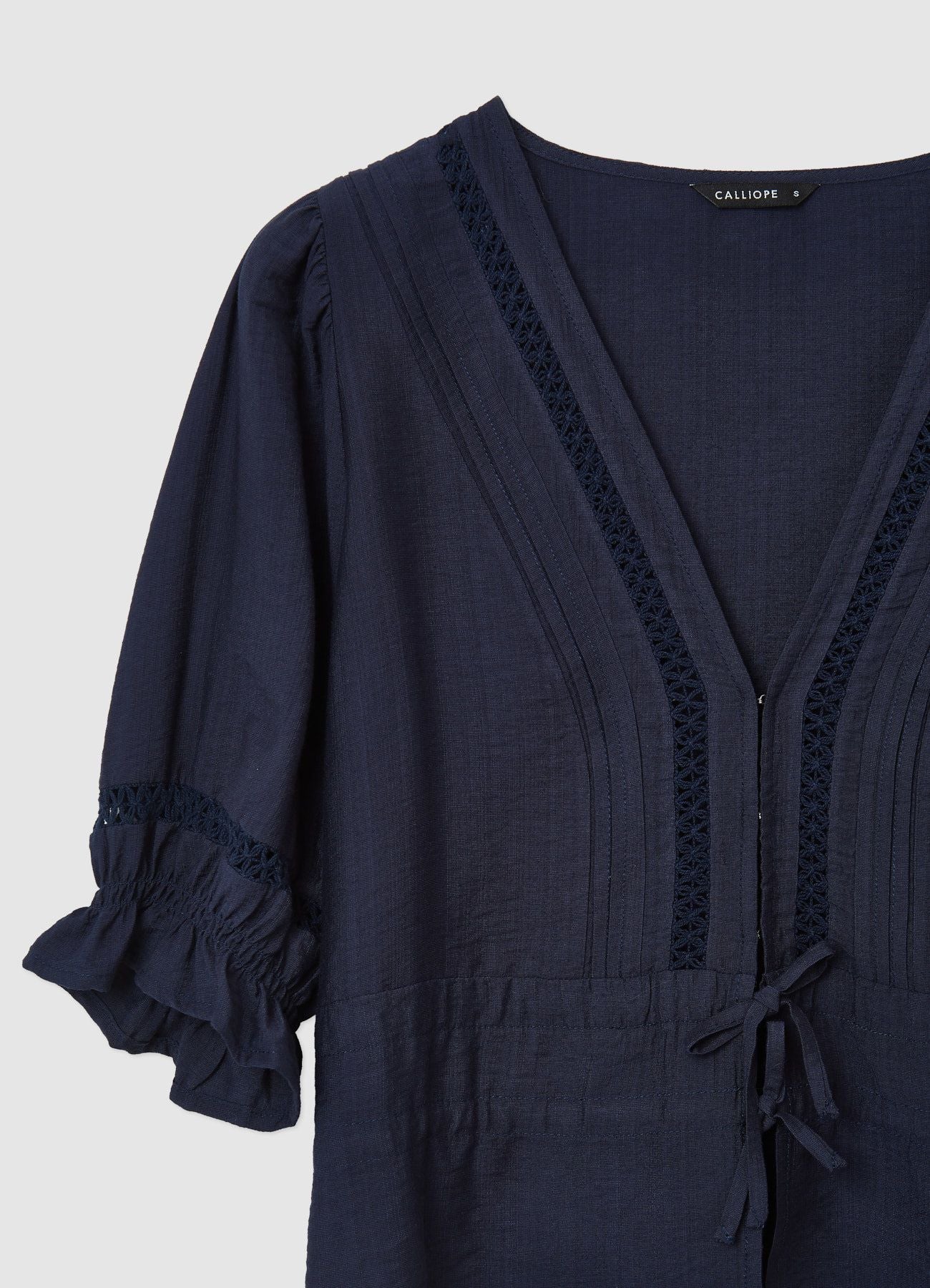 Blusa ricamo a jour - Image 5