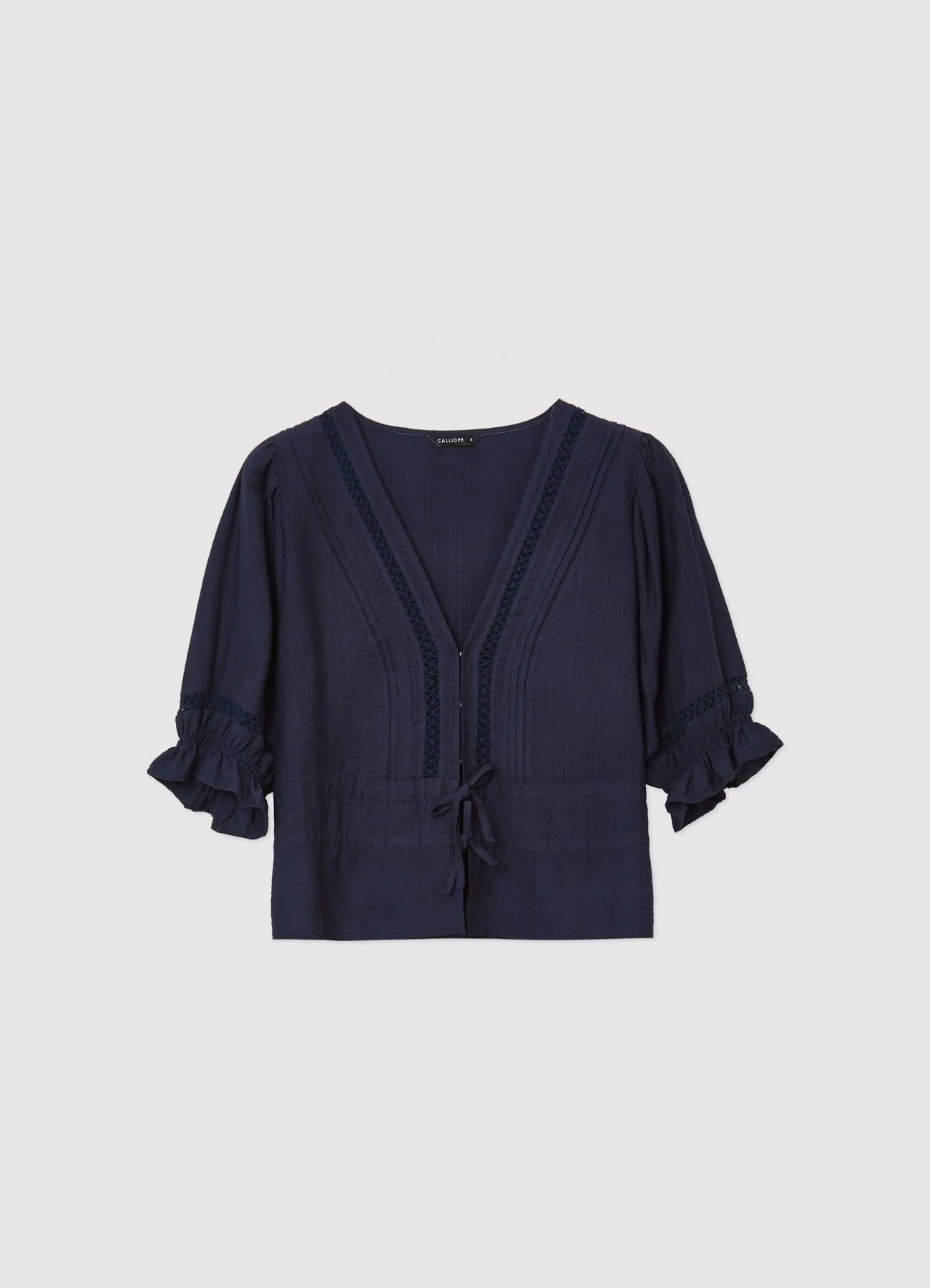 Blusa ricamo a jour - Image 7