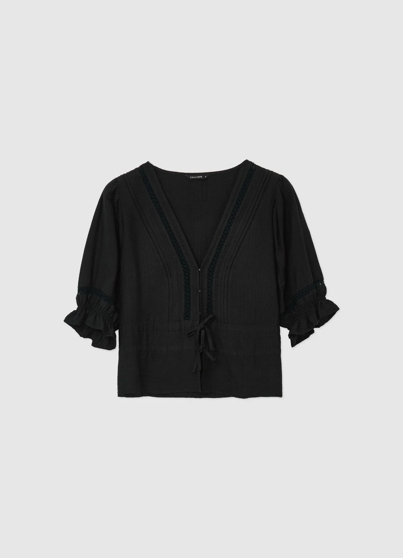 Blusa ricamo a jour - Image 5