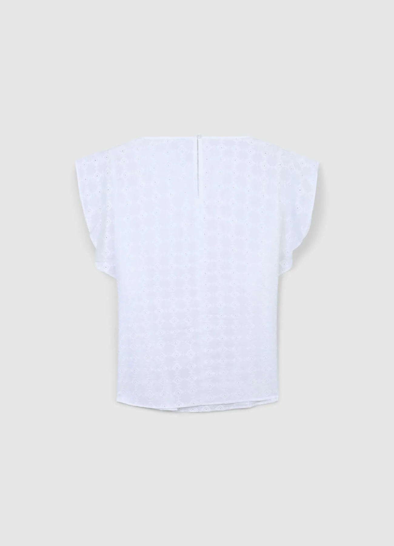 Blusa sangallo con rouches - Image 4