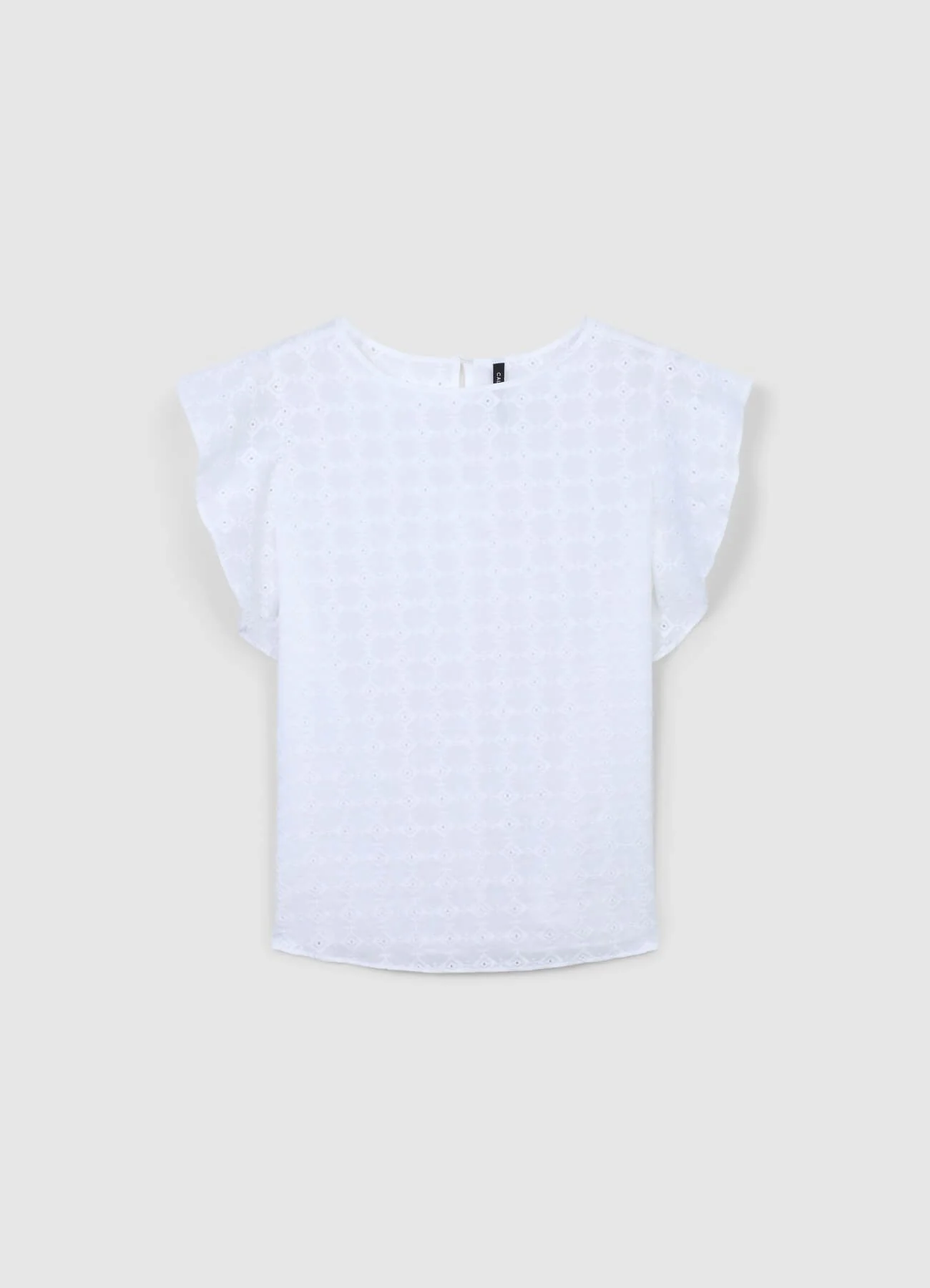 Blusa sangallo con rouches - Image 5