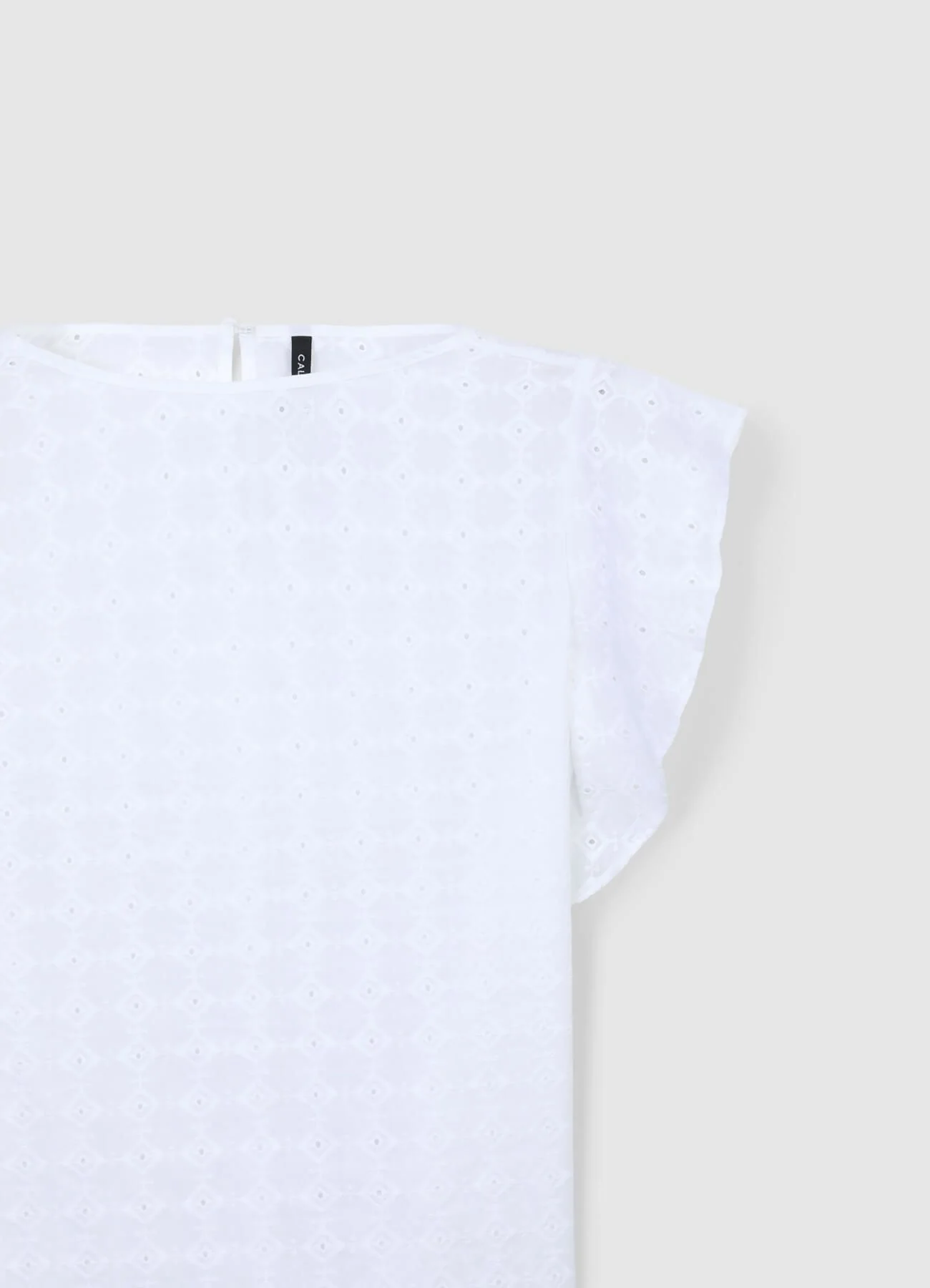 Blusa sangallo con rouches - Image 6