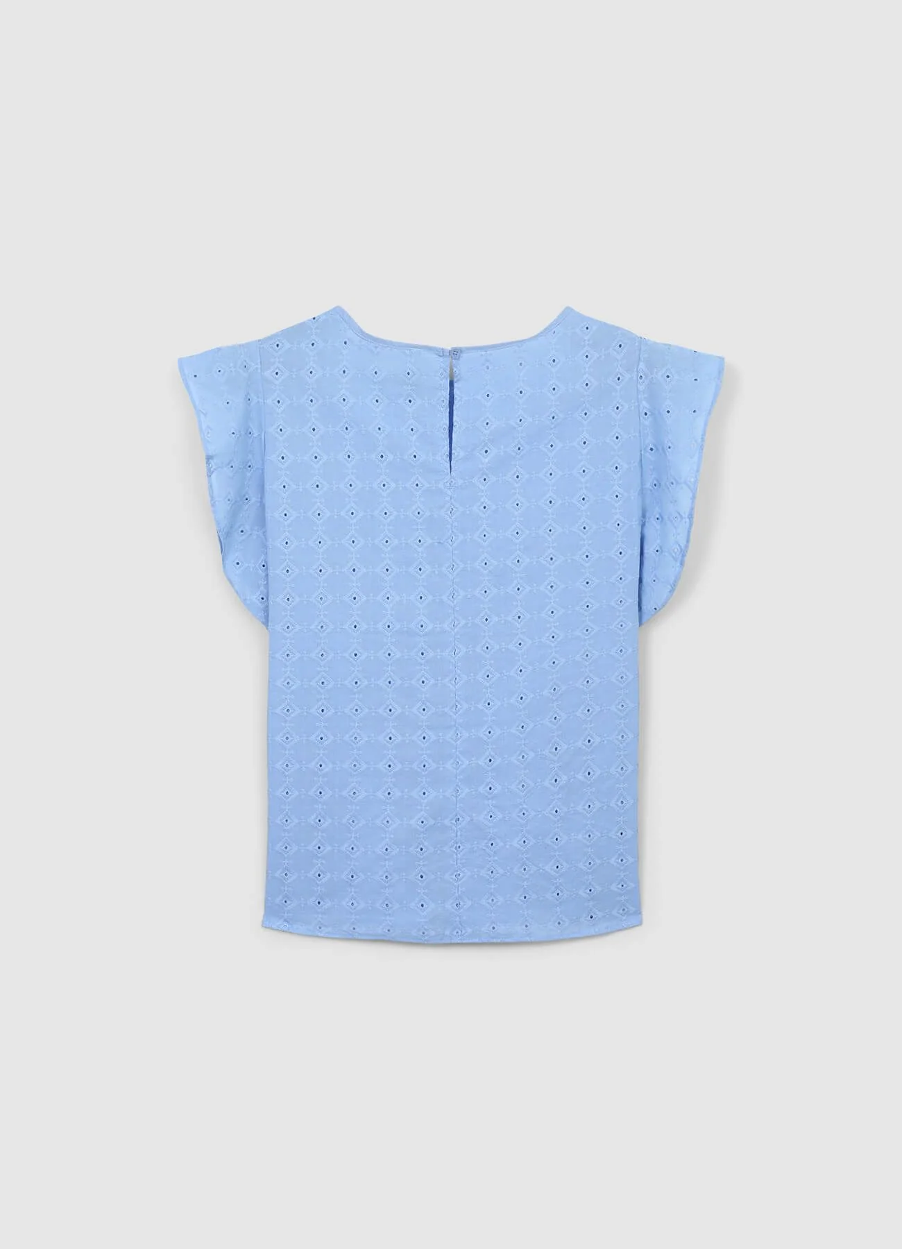 Blusa sangallo con rouches - Image 2