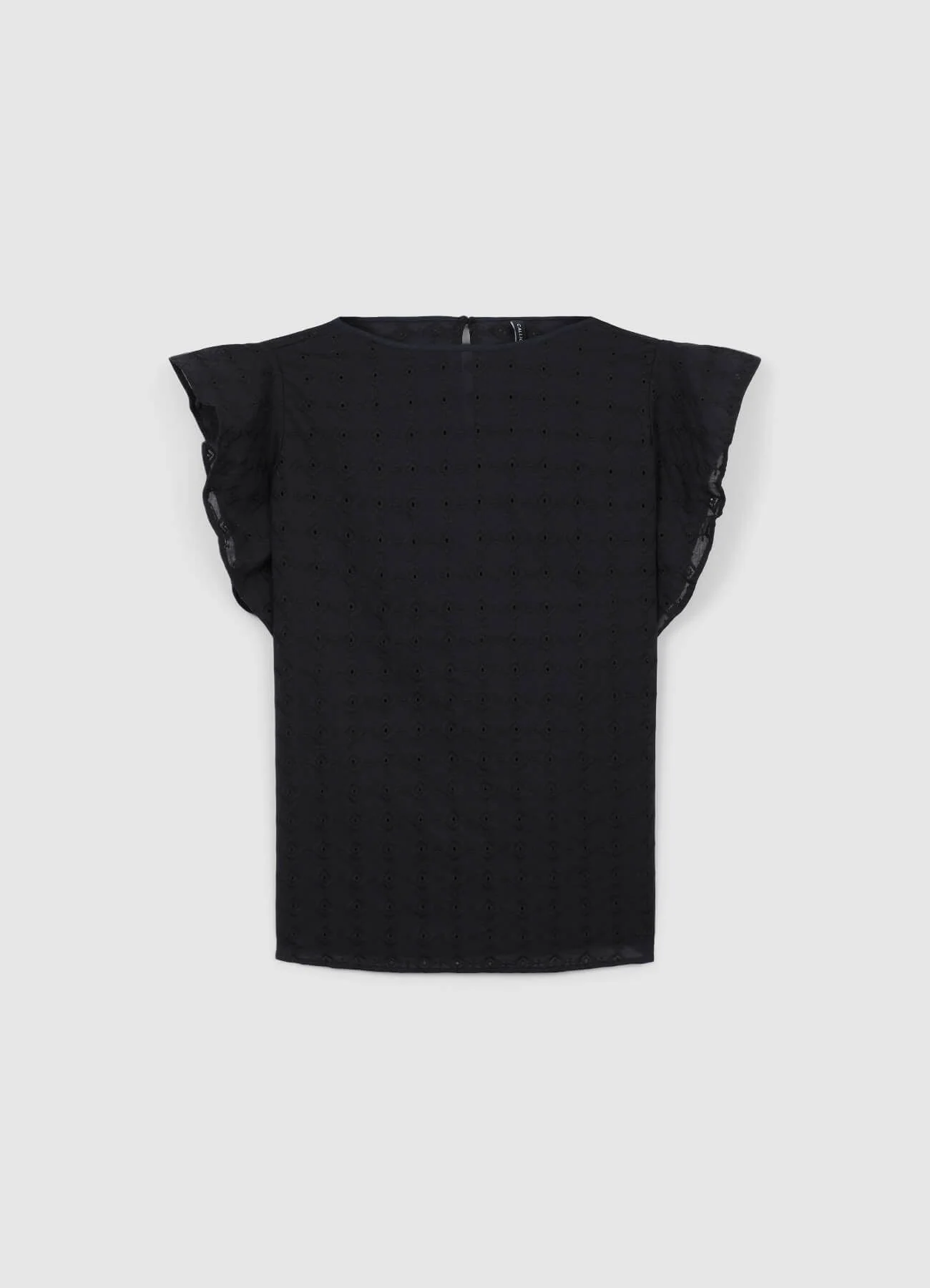 Blusa sangallo con rouches - Image 4