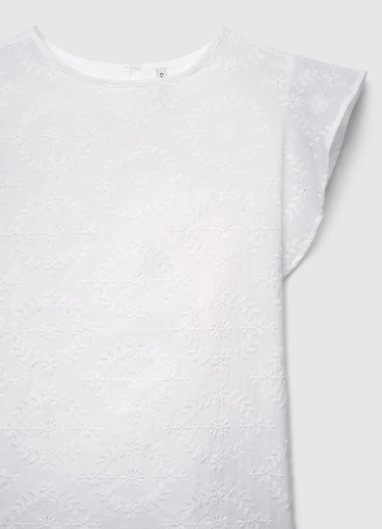Blusa sangallo maniche rouches - Image 7